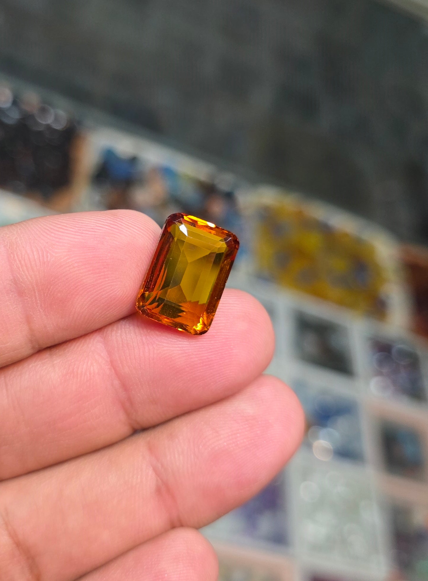 Premium Quality Golden Topaz Stone