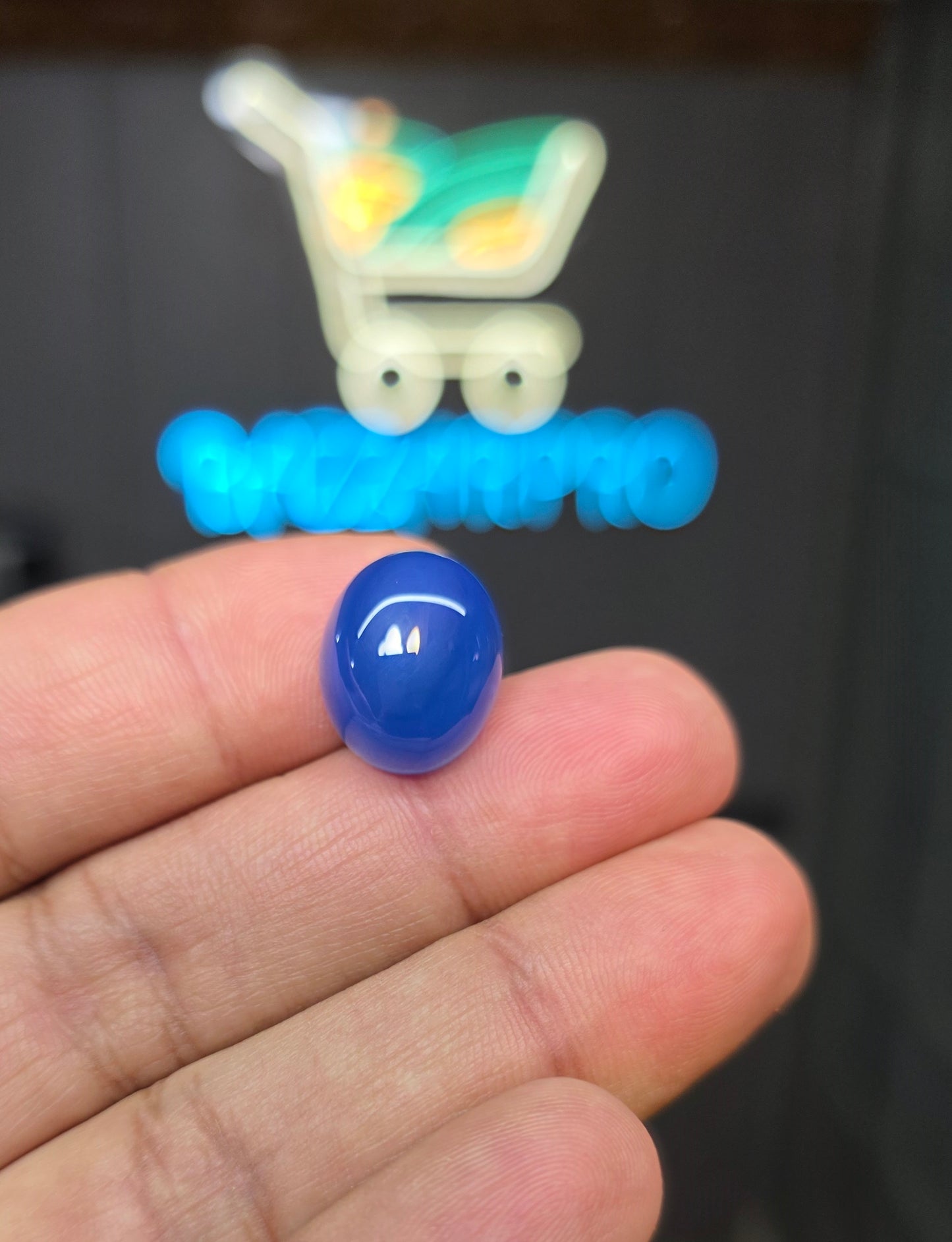 Premium Quality Blue Aqeeq