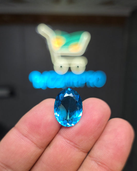 Premium Quality Blue Topaz Stone