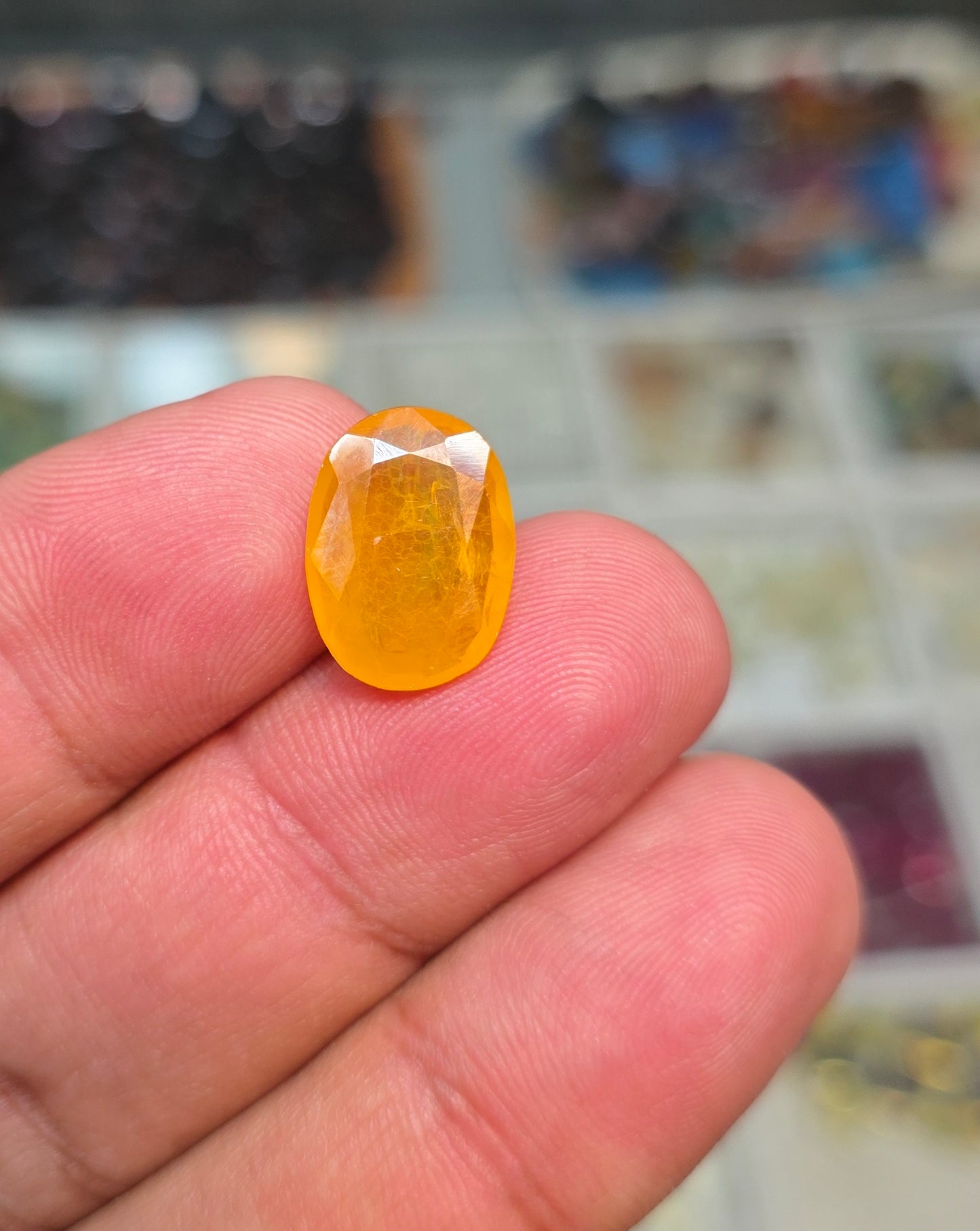 Premium Quality Indian Pukhraj Stone