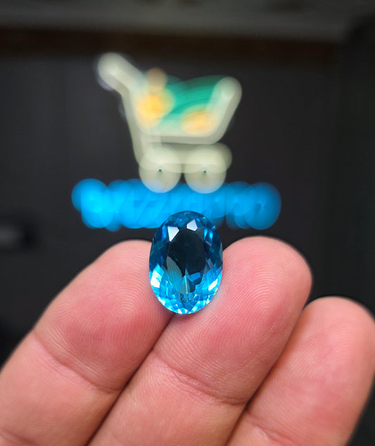 Premium Quality Blue Topaz Stone