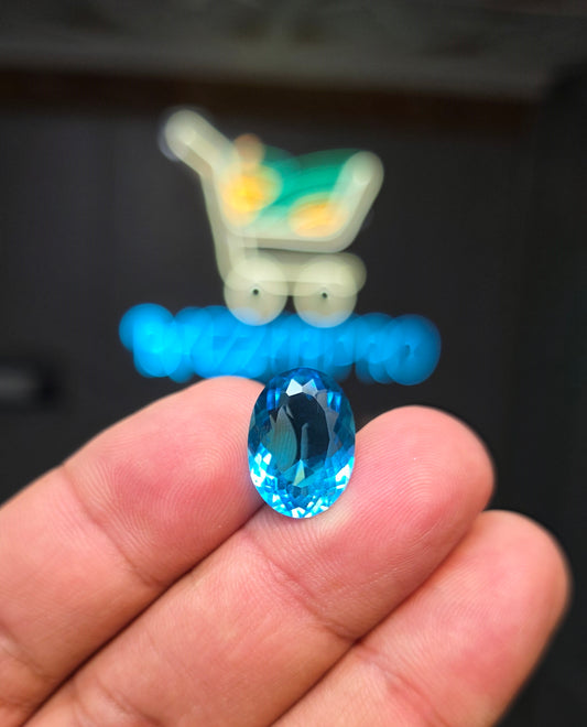 Premium Quality Blue Topaz Stone