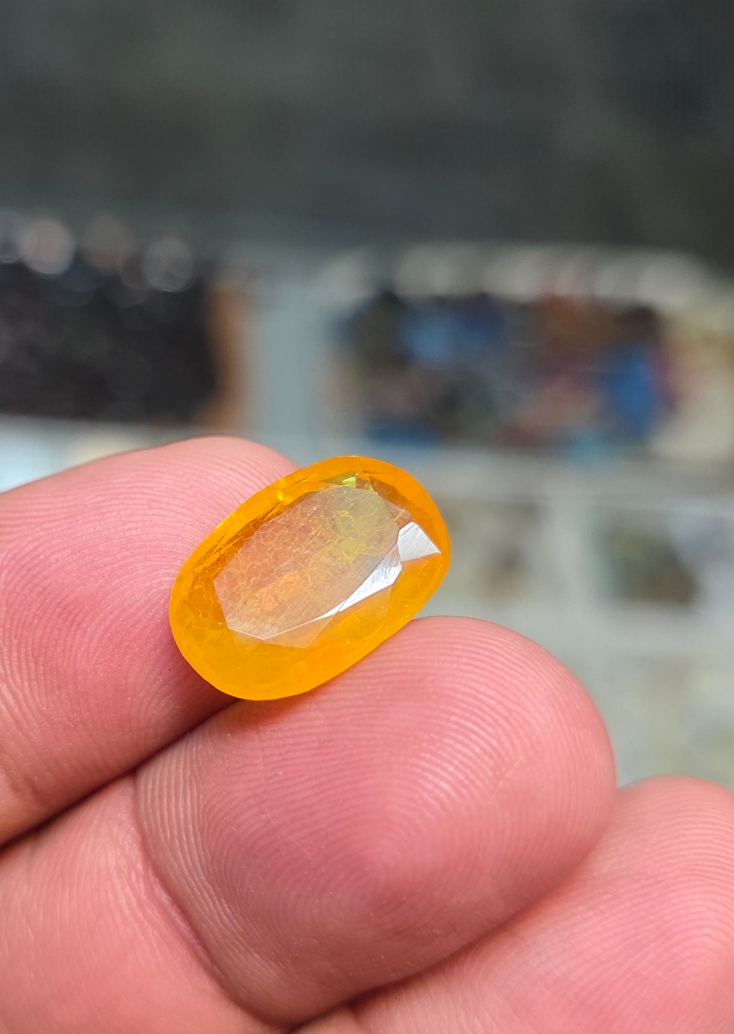 Premium Quality Indian Pukhraj Stone