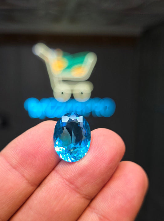 Premium Quality Blue Topaz Stone