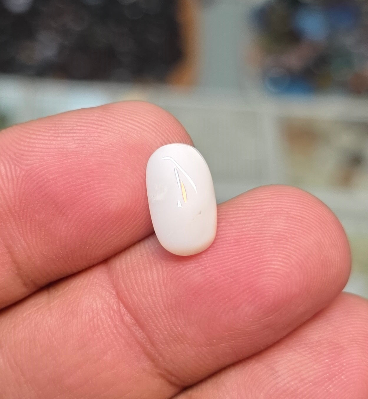 Premium Quality White Marjan Stone