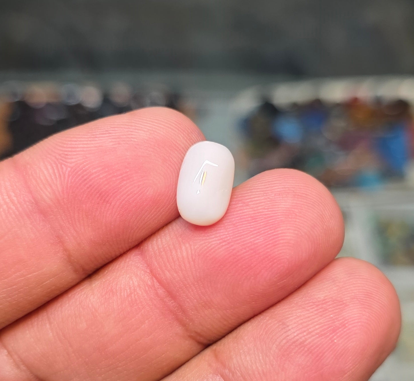 Premium Quality White Marjan Stone