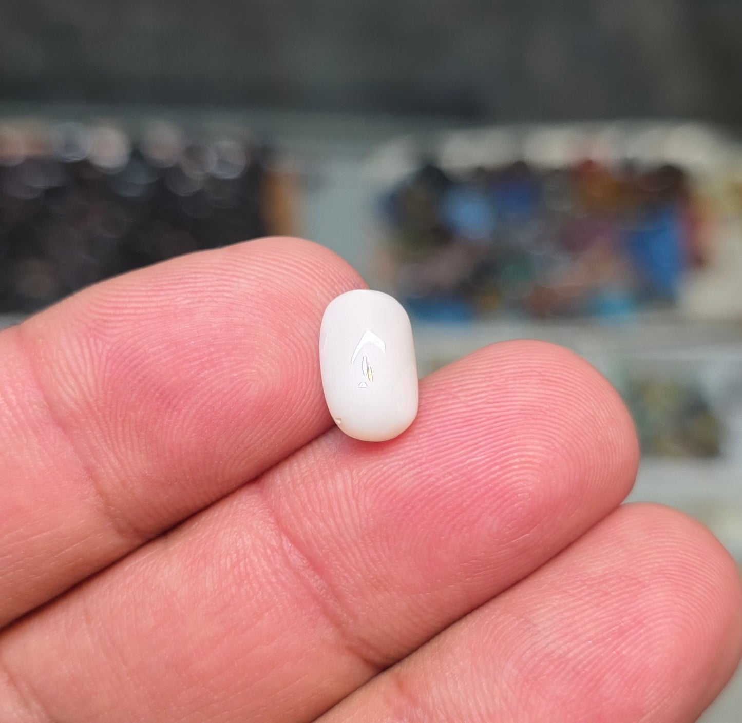 Premium Quality White Marjan Stone