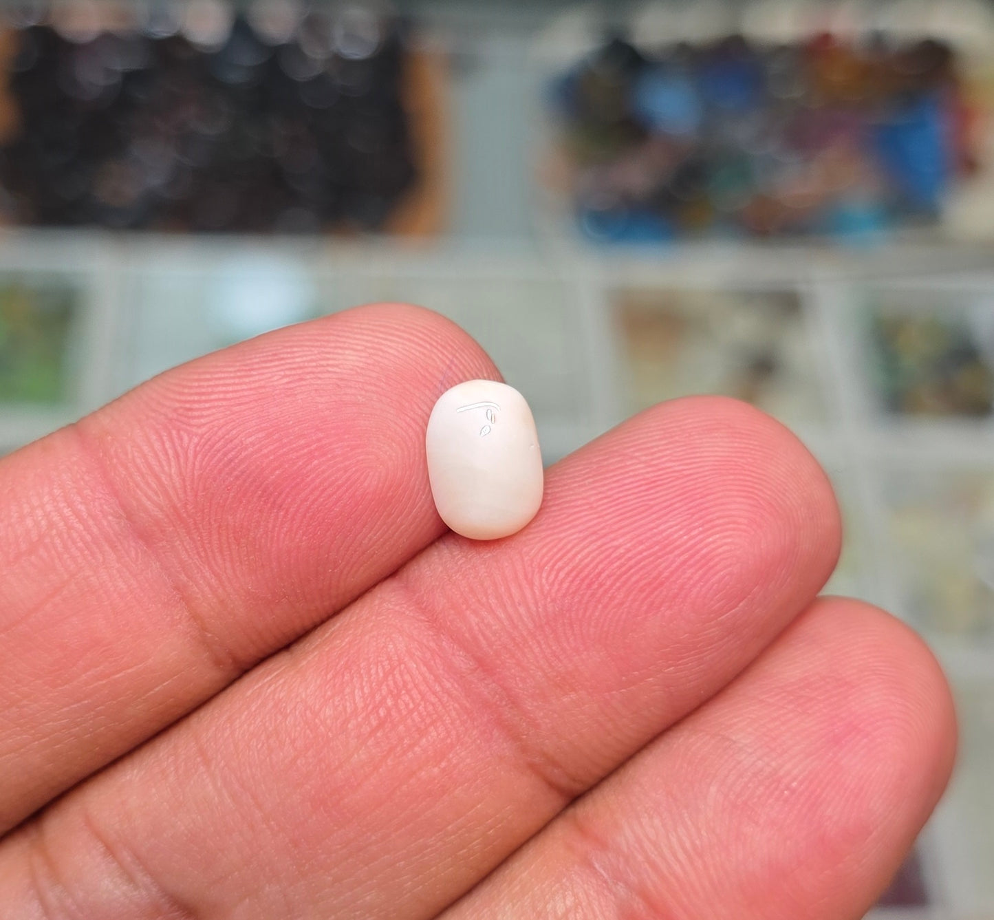 Premium Quality White Marjan Stone