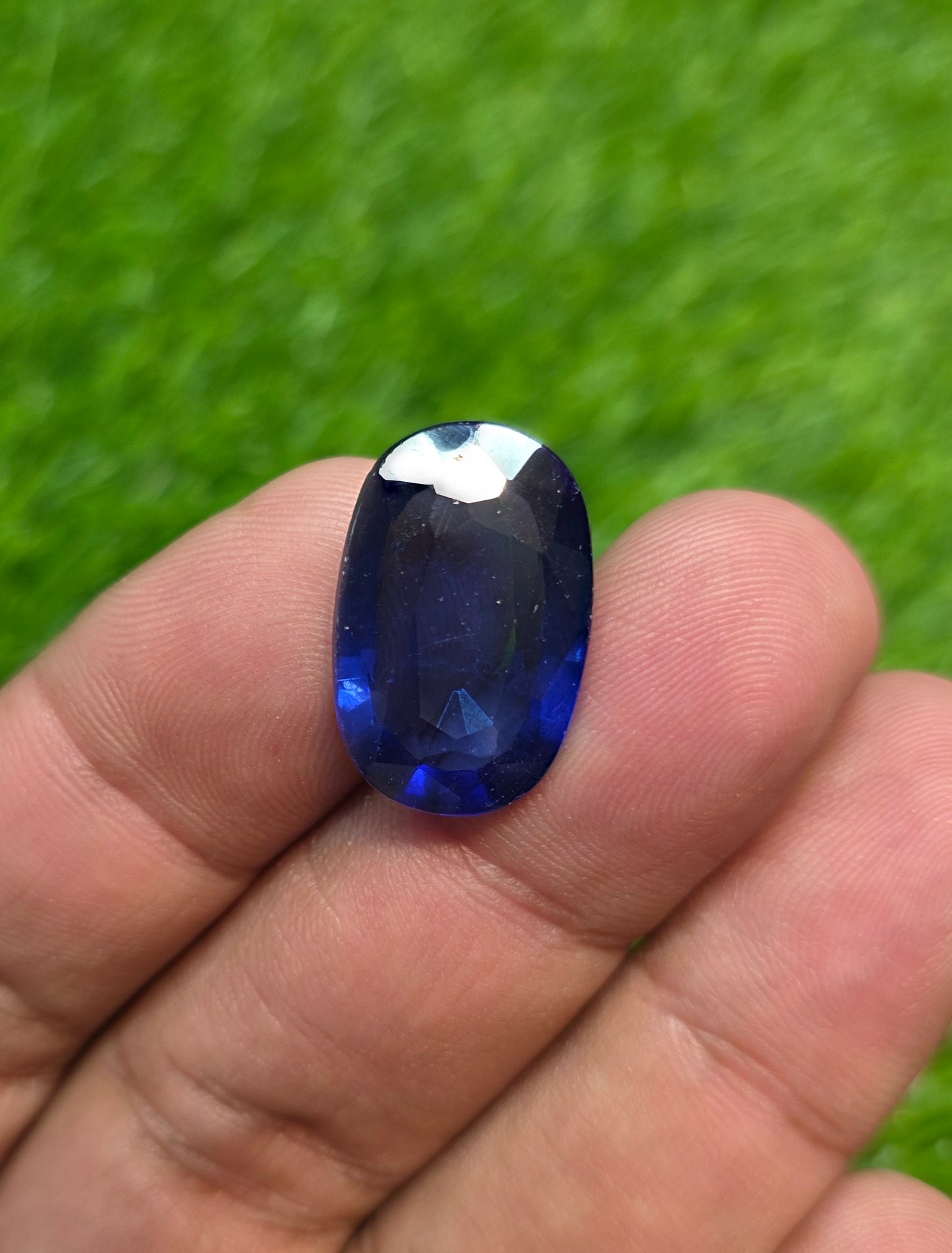 Premium Quality Neelam Imiatation Stone