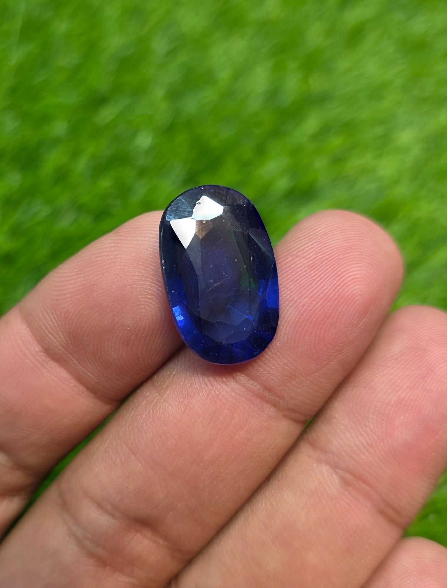 Premium Quality Neelam Imiatation Stone