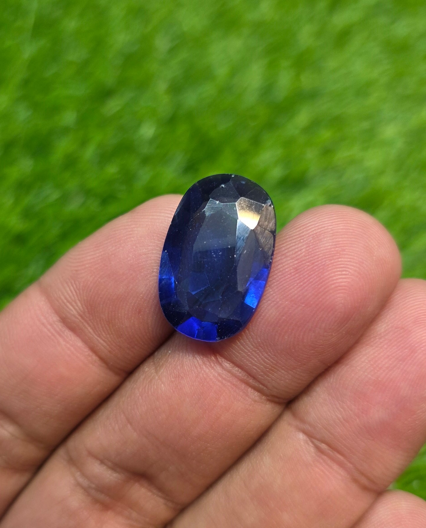 Premium Quality Neelam Imiatation Stone