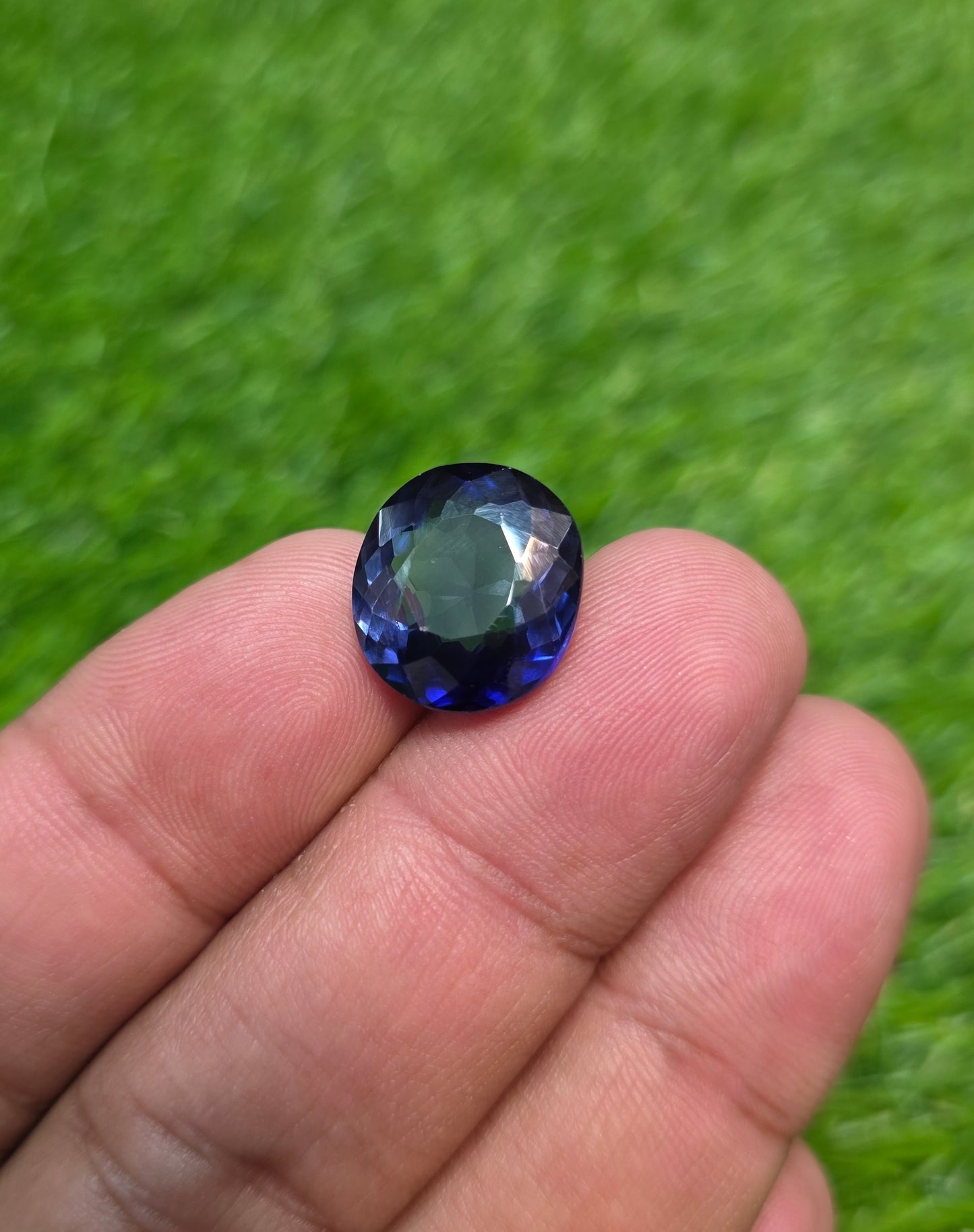 Premium Quality Neelam Imiatation Stone