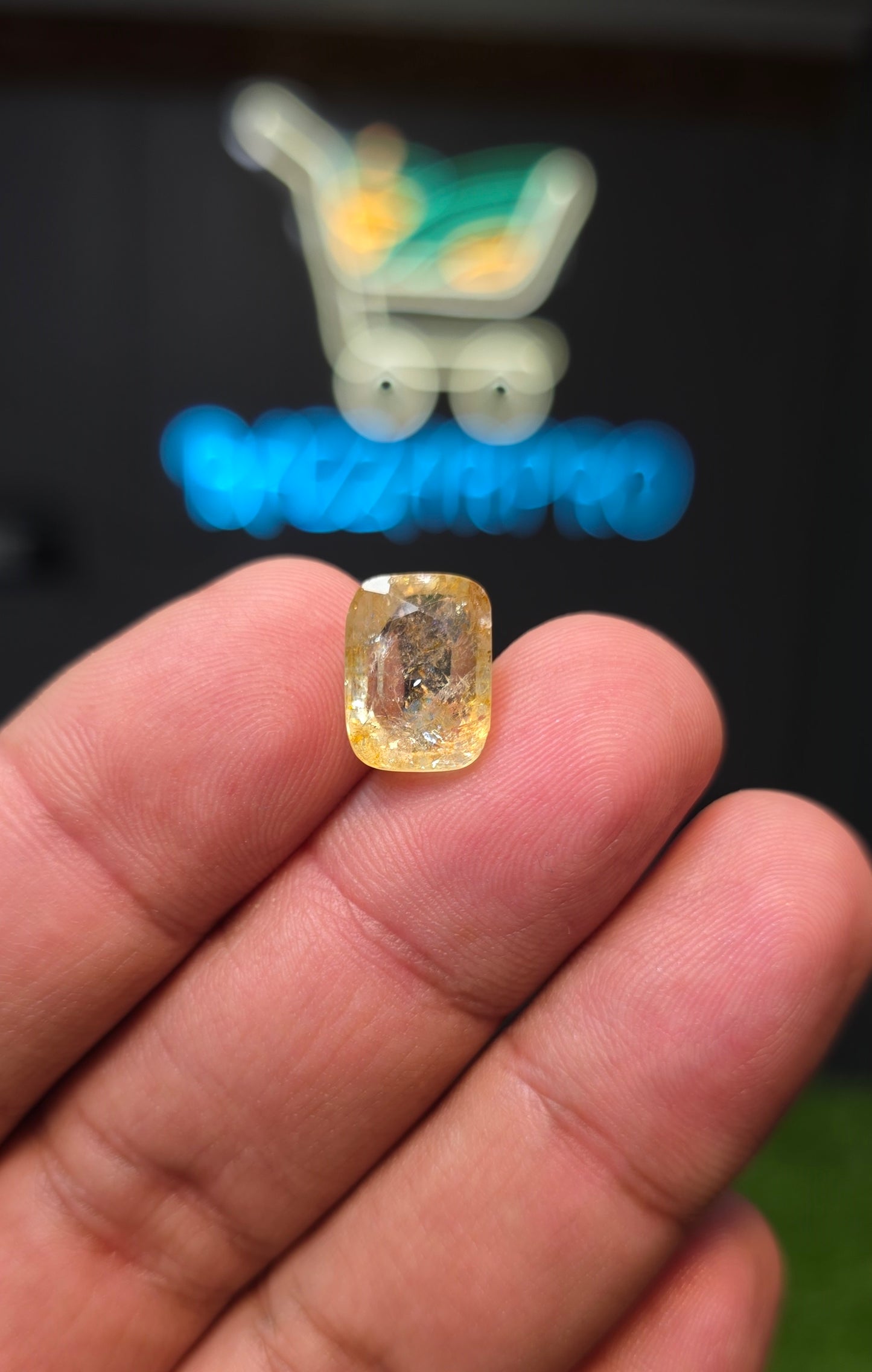 Premium Quality Ceylon Topaz Stone