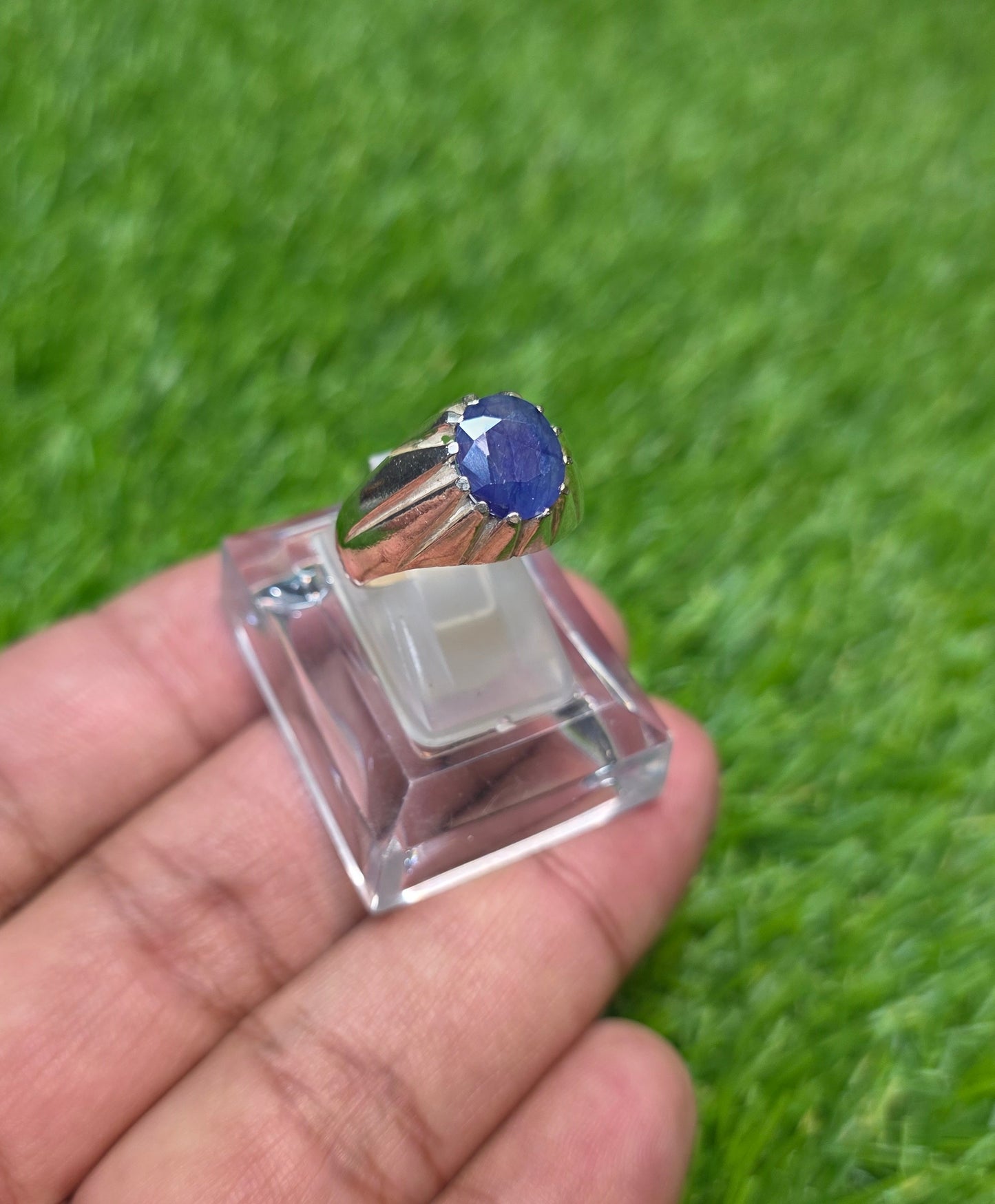 Premium Quality Neelam Ring