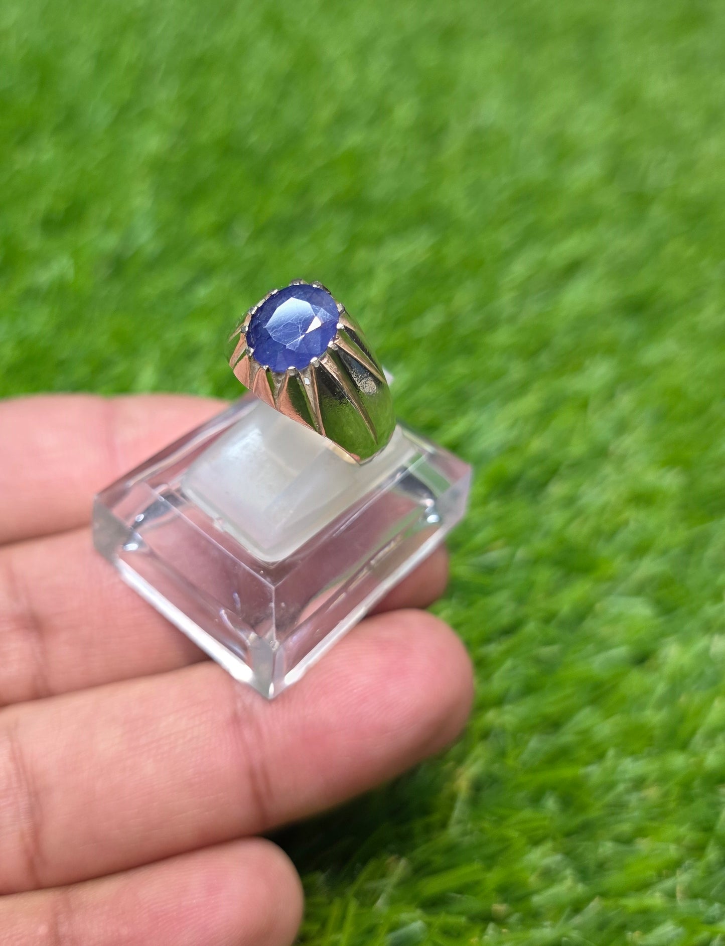 Premium Quality Neelam Ring