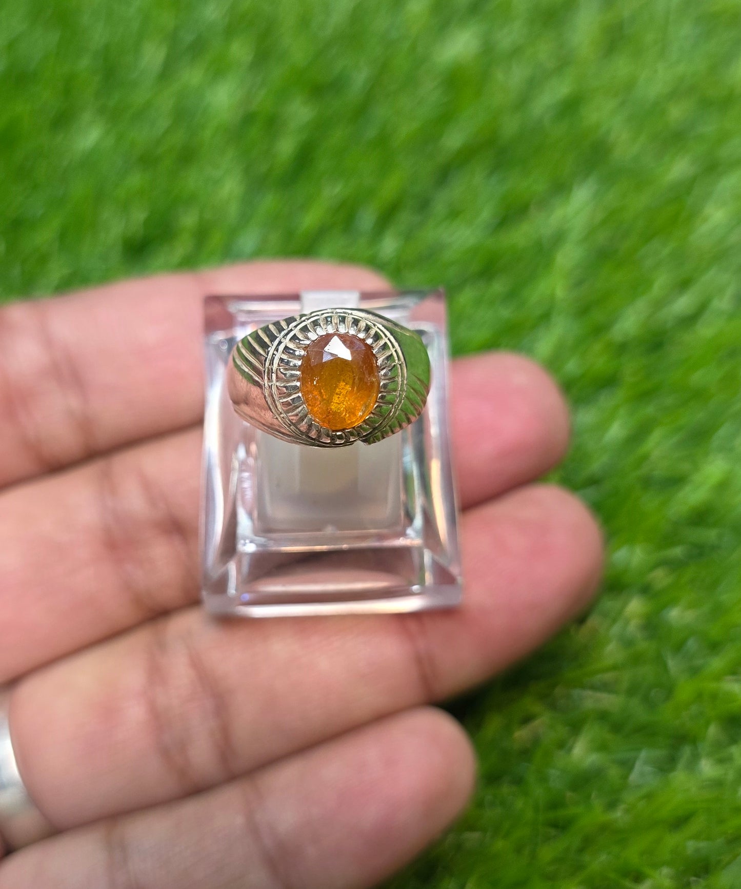 Premium Quality Pukhraj Ring