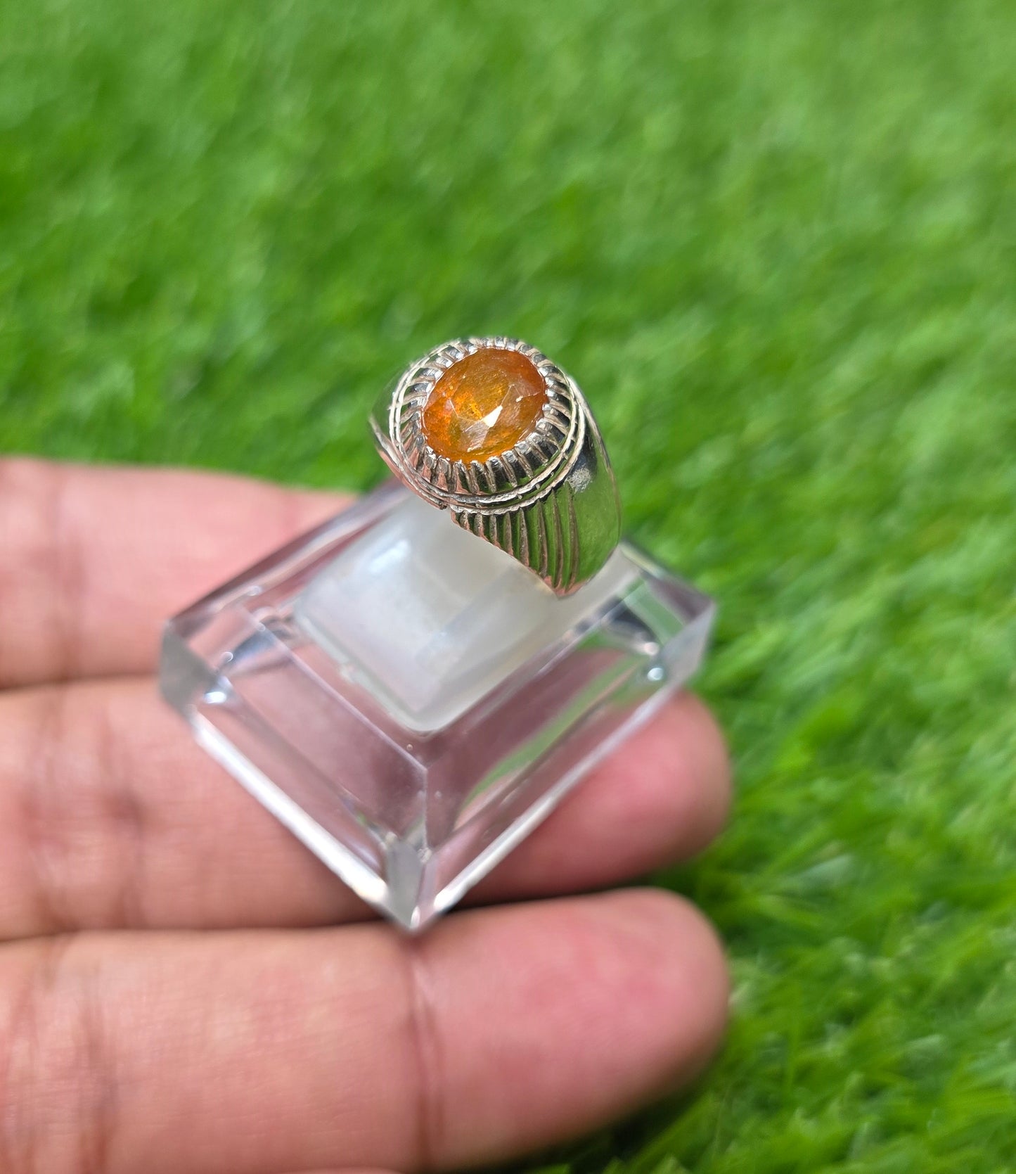 Premium Quality Pukhraj Ring