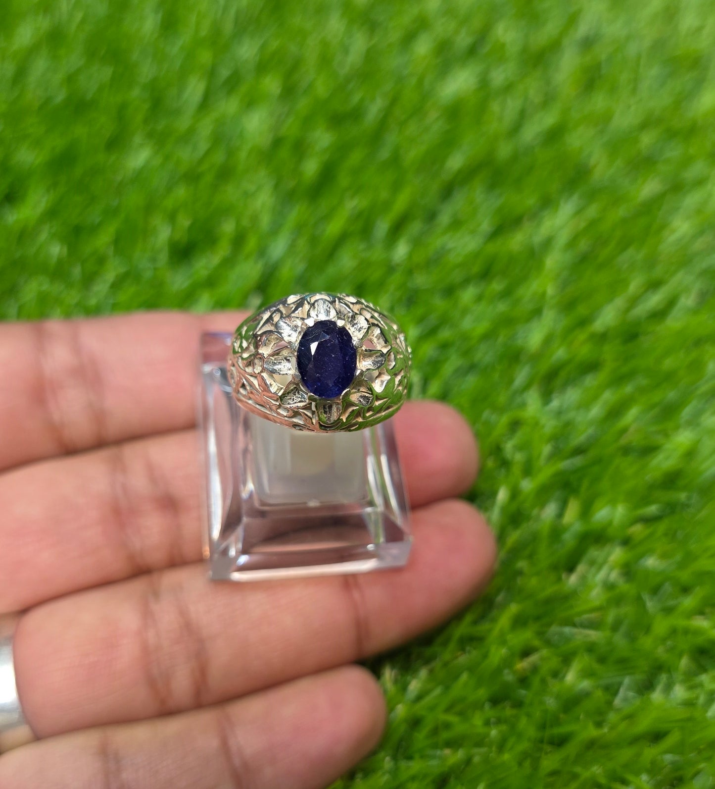 Premium Quality Neelam Ring
