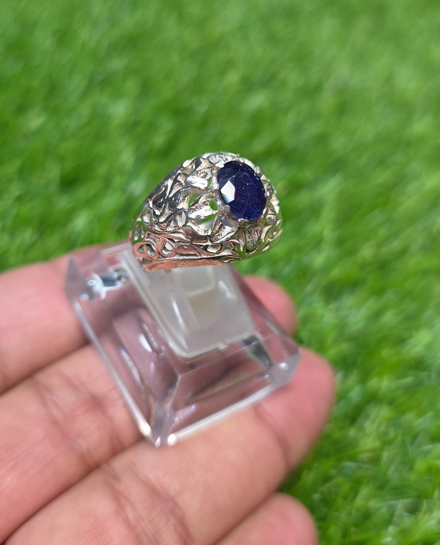 Premium Quality Neelam Ring