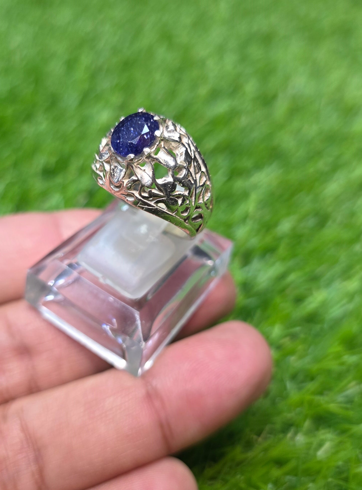Premium Quality Neelam Ring
