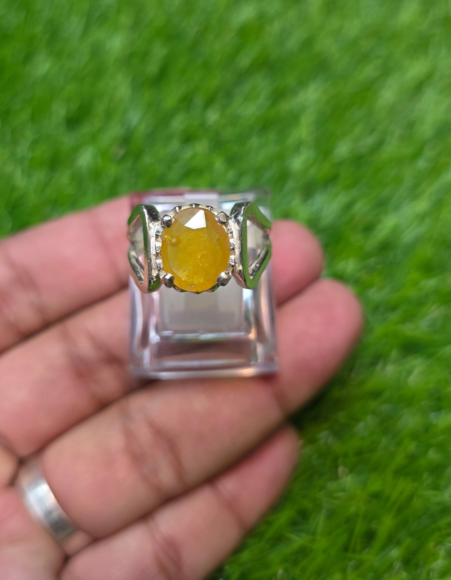 Premium Quality Pukhraj Ring