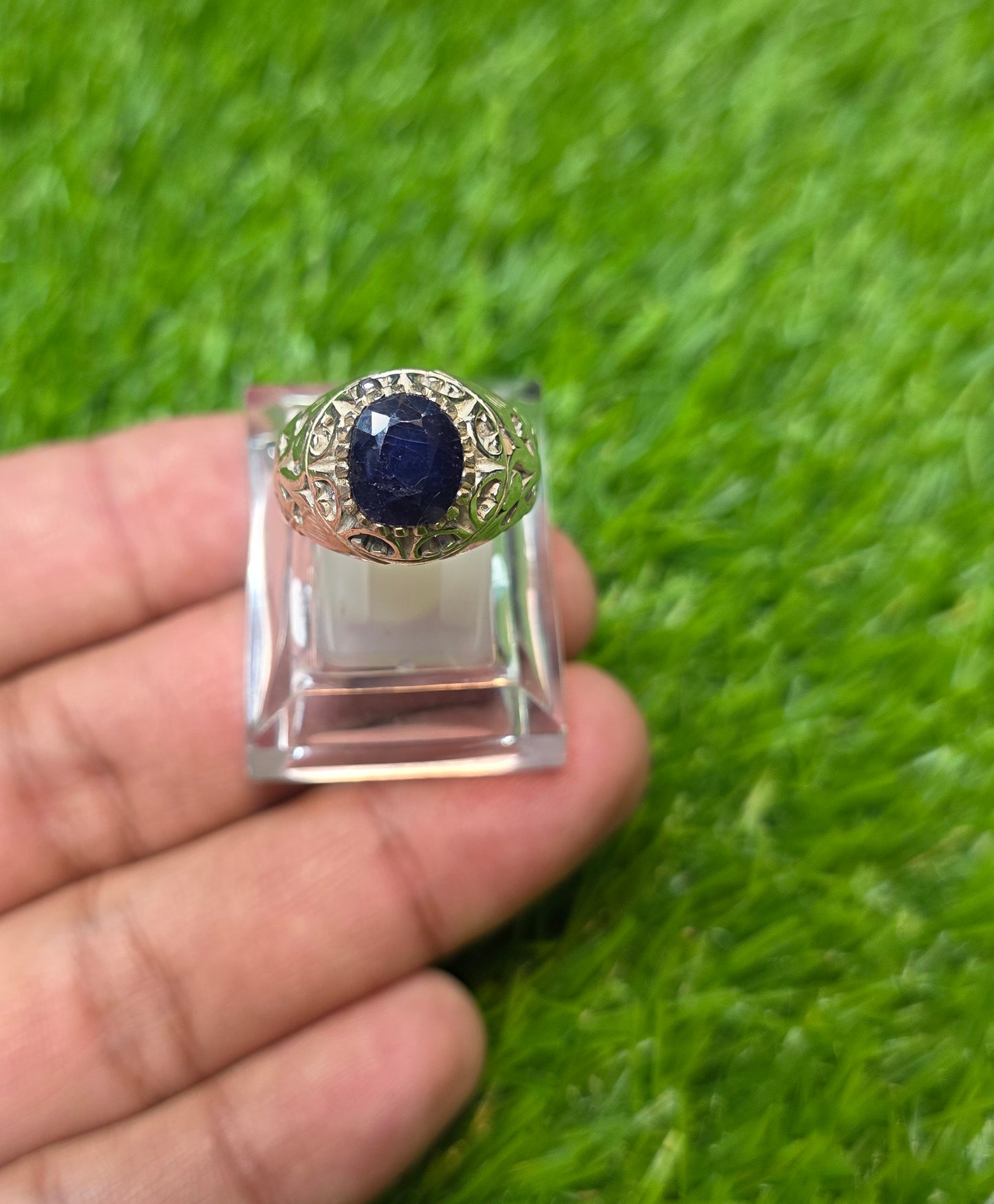 Premium Quality Neelam Ring