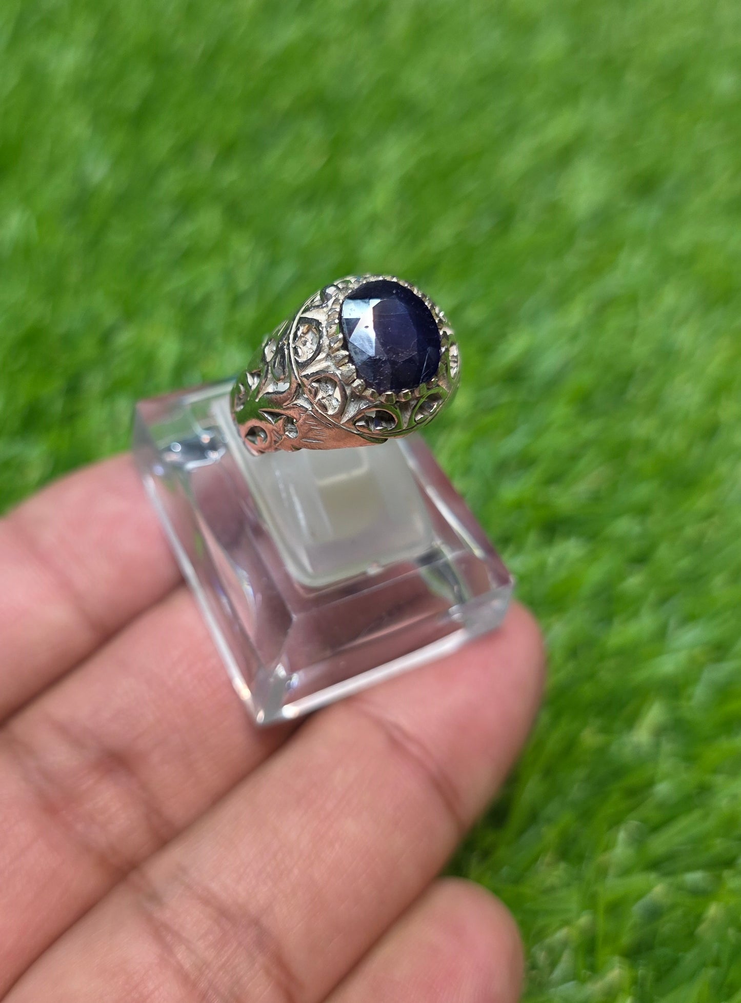 Premium Quality Neelam Ring