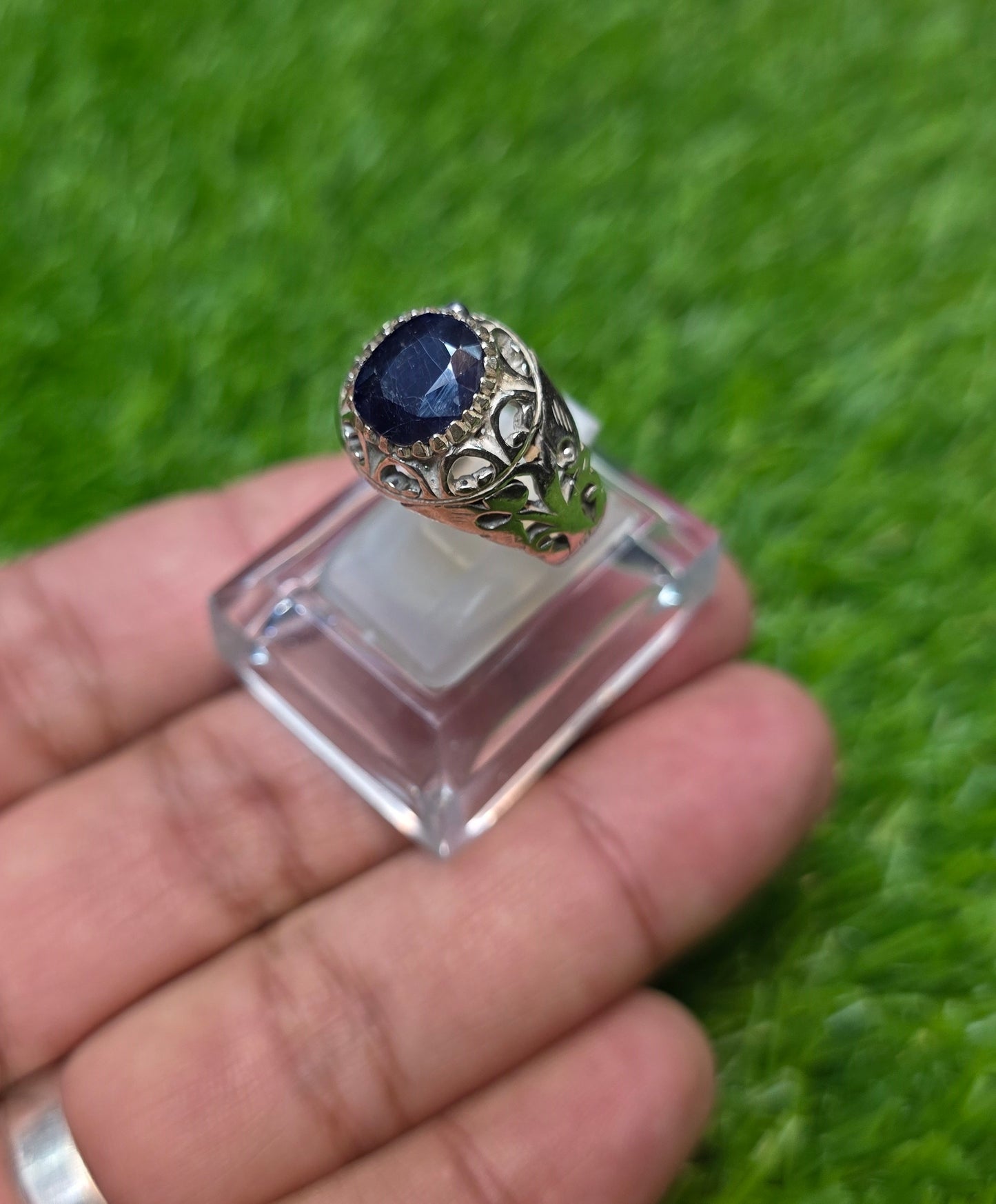 Premium Quality Neelam Ring