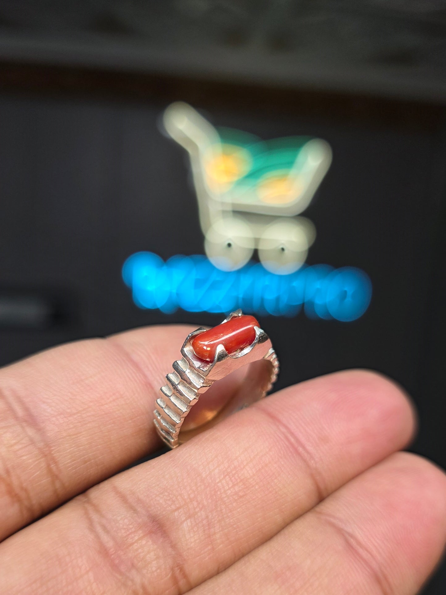 Premium Quality Marjan Ring