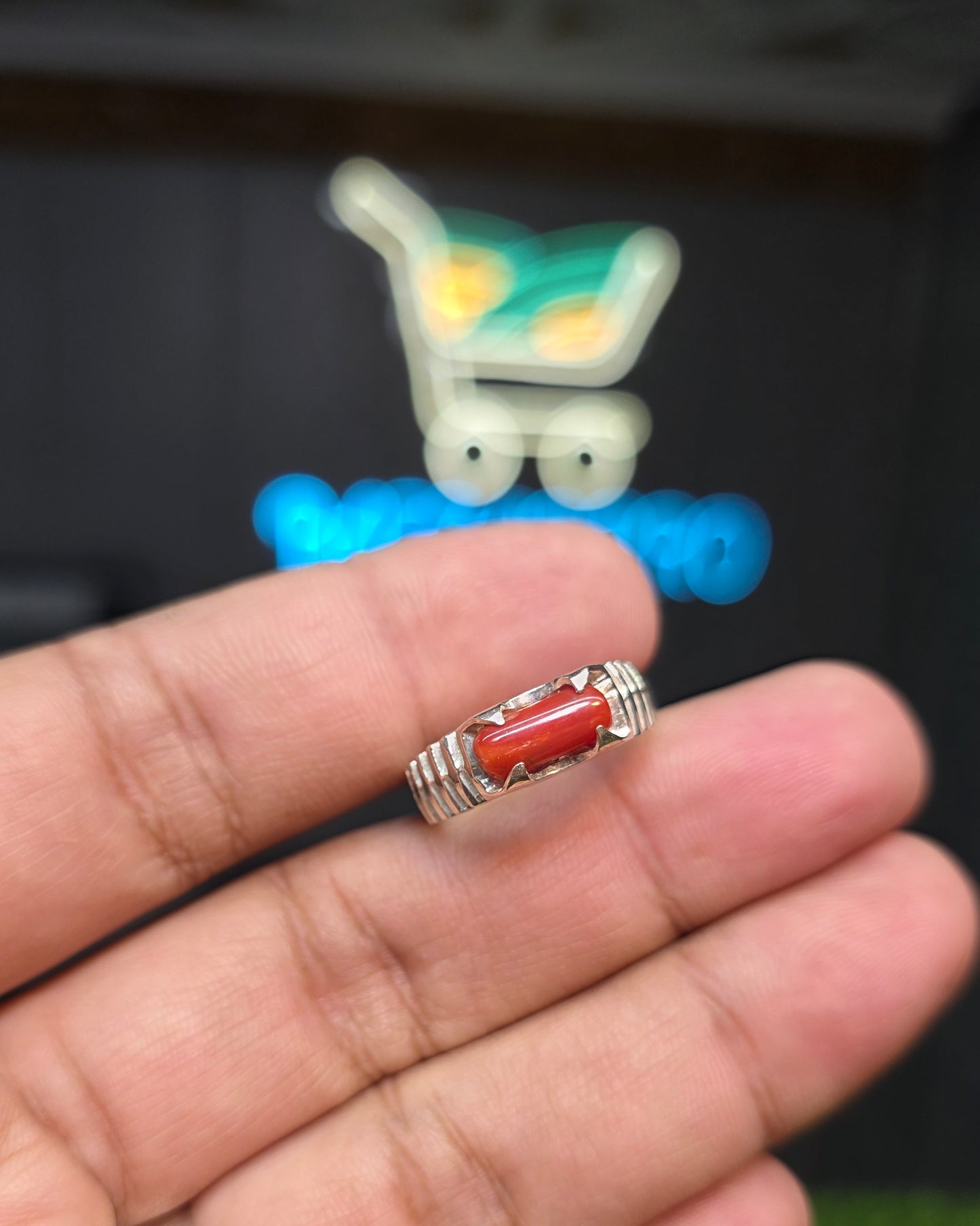 Premium Quality Marjan Ring