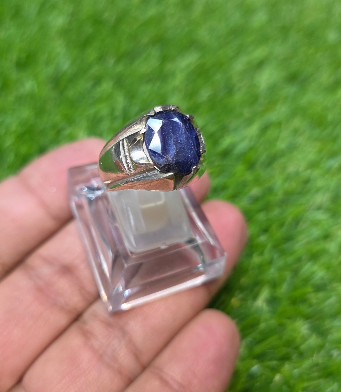 Premium Quality Neelam Ring