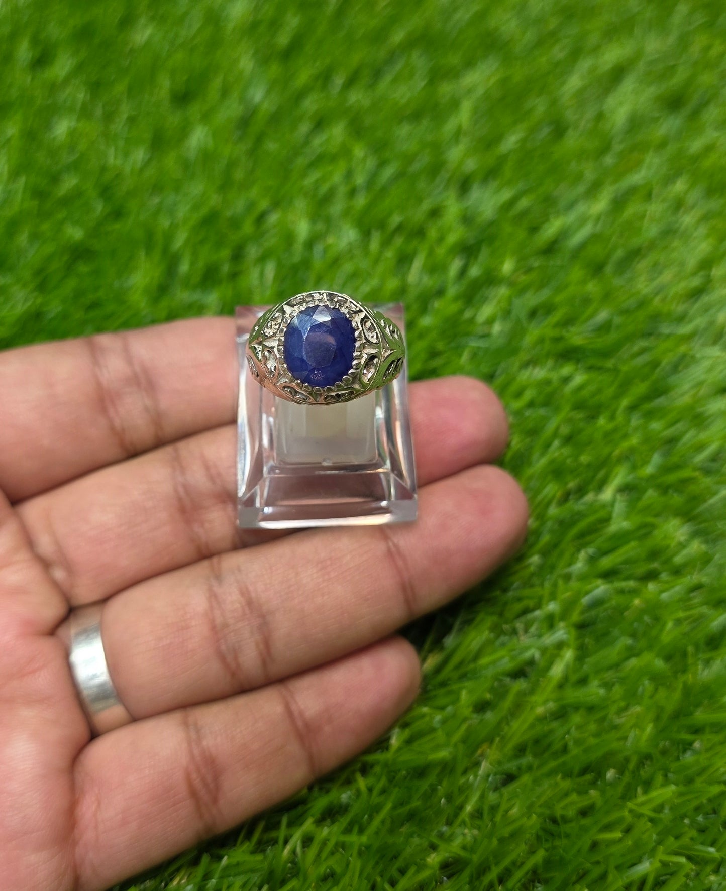 Premium Quality Neelam Ring