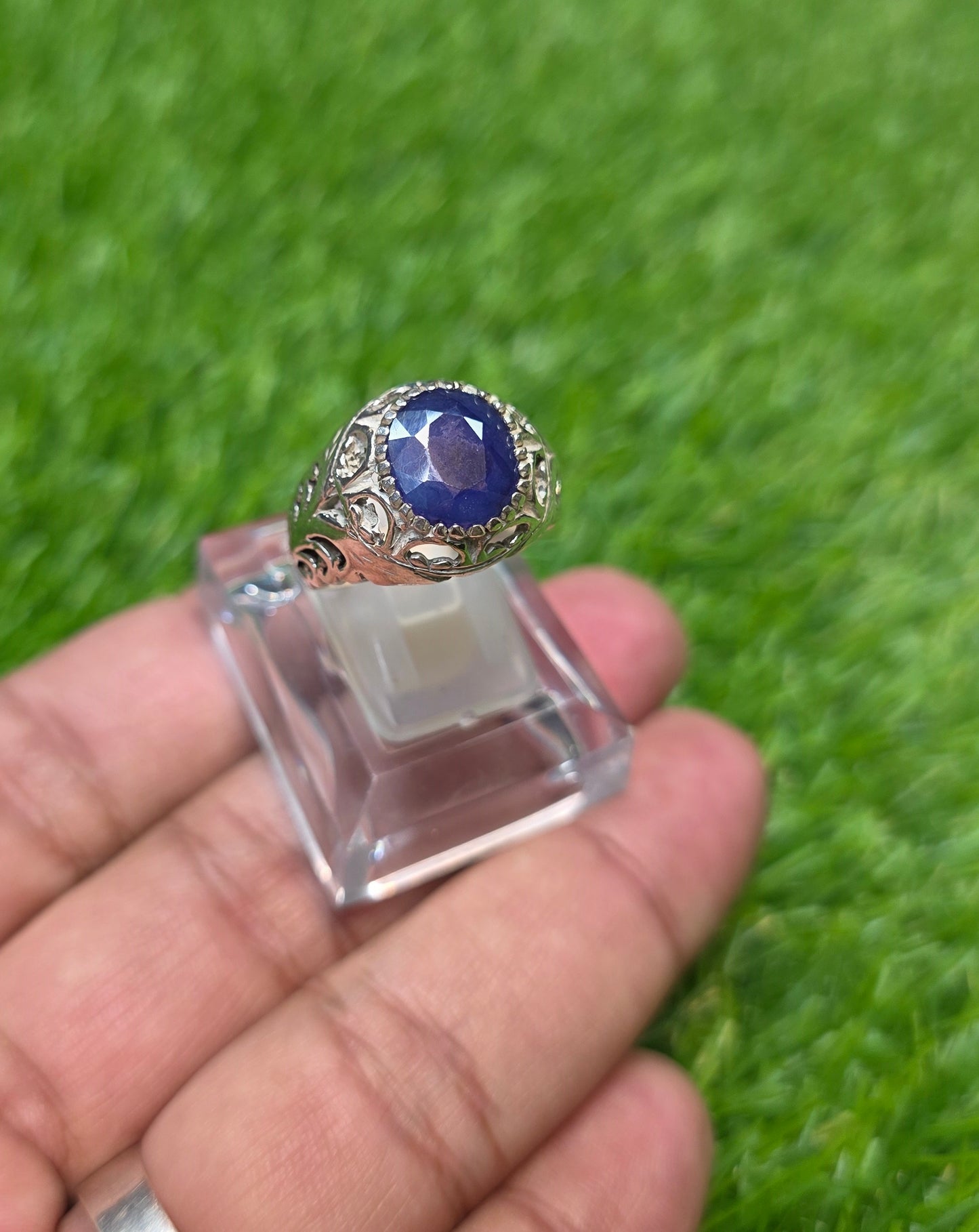 Premium Quality Neelam Ring