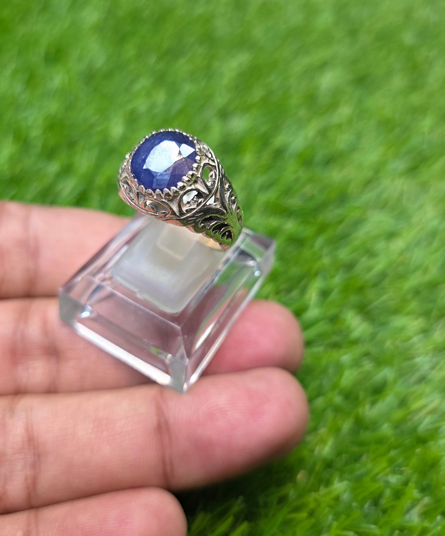 Premium Quality Neelam Ring