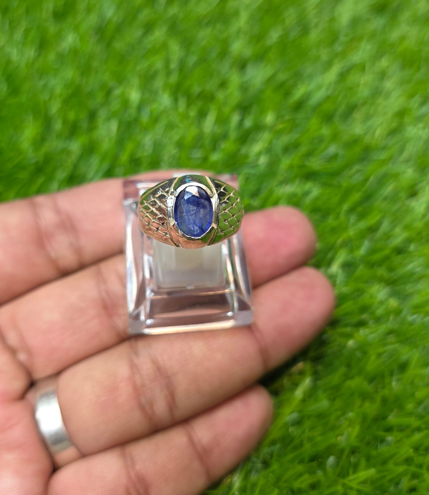 Premium Quality Neelam Ring