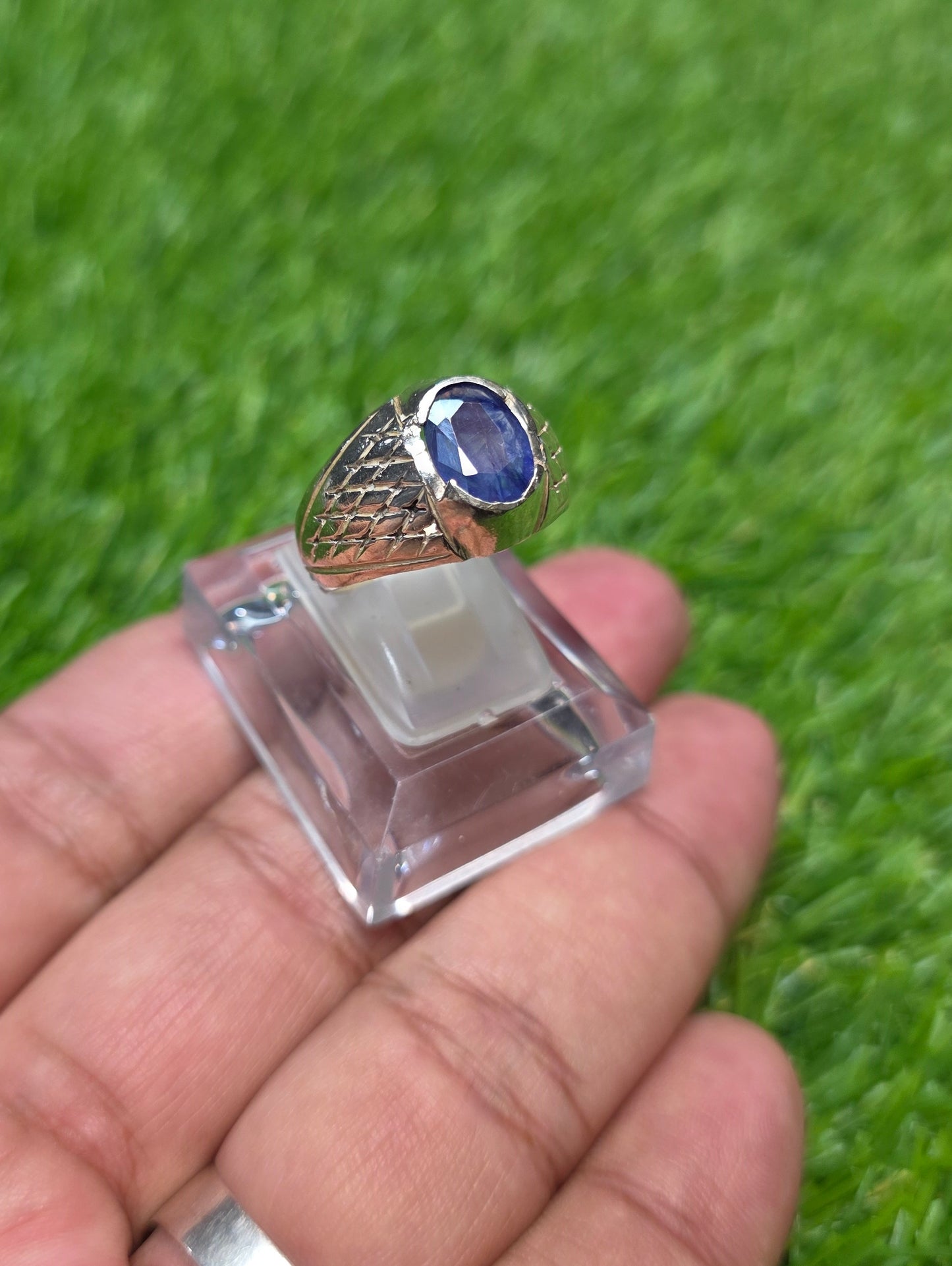 Premium Quality Neelam Ring