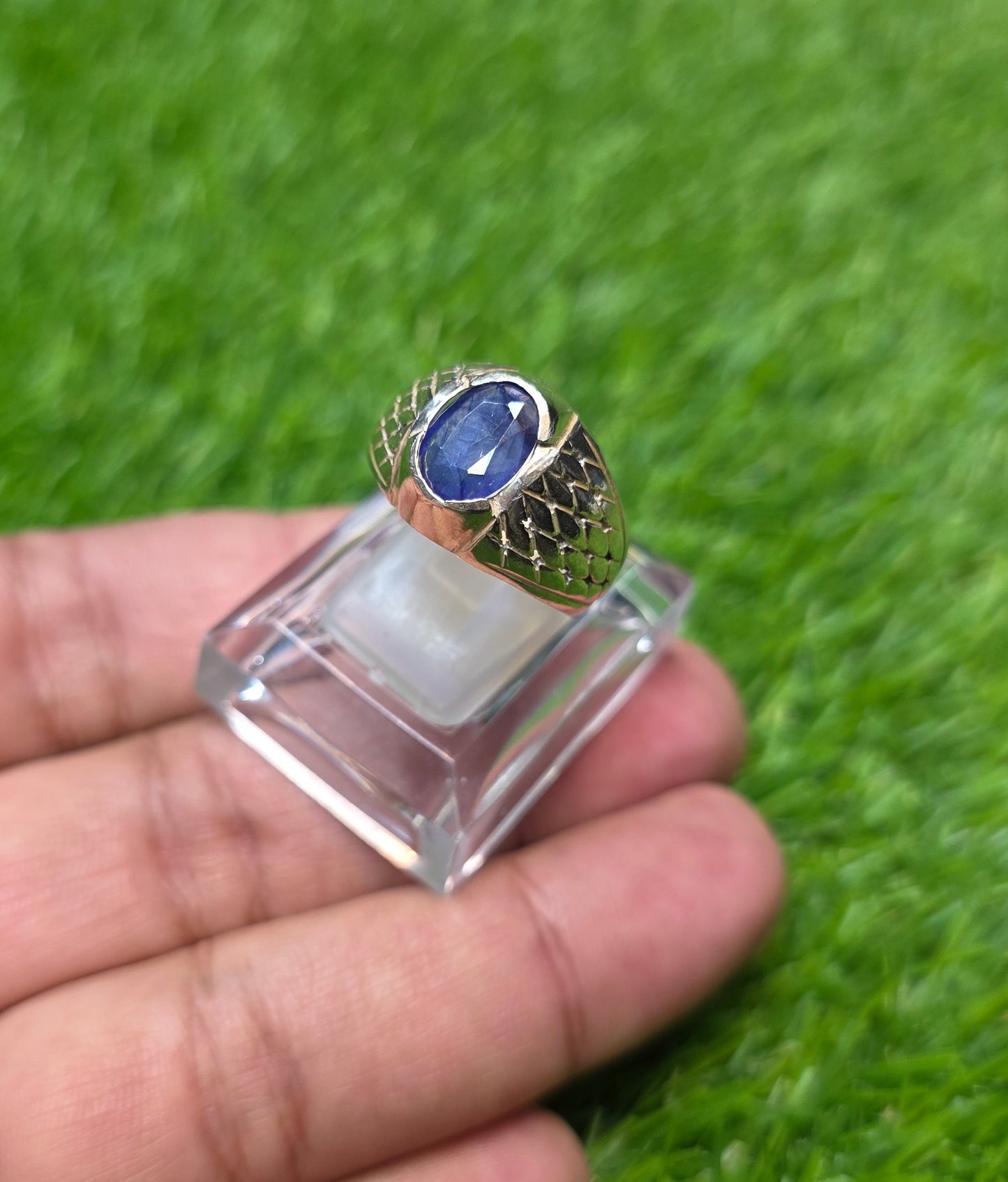 Premium Quality Neelam Ring