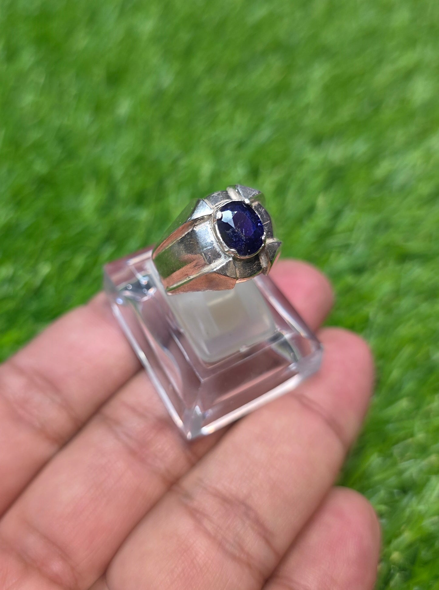 Premium Quality Neelam Ring