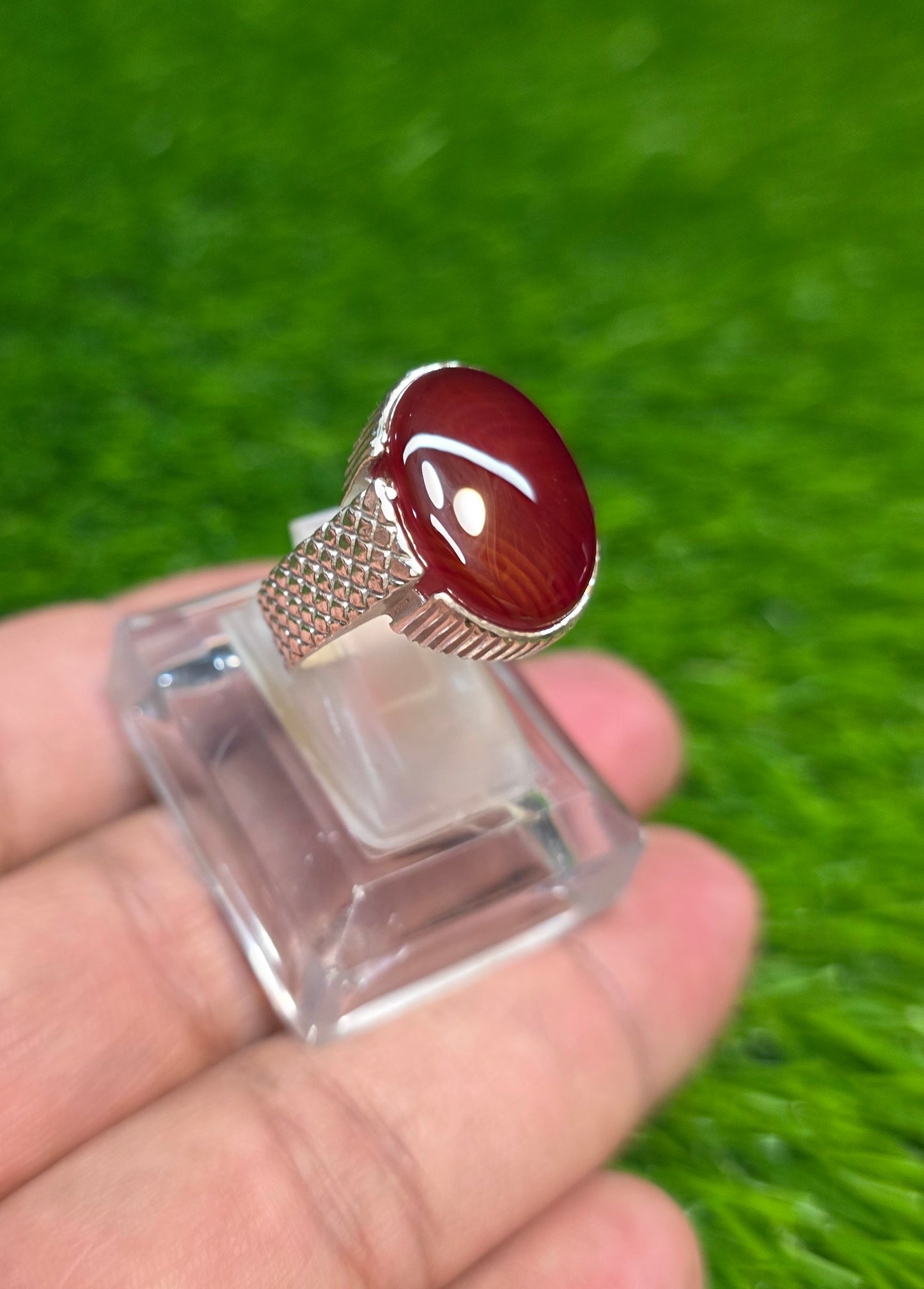Premium Quality Yamni Aqeeq Ring