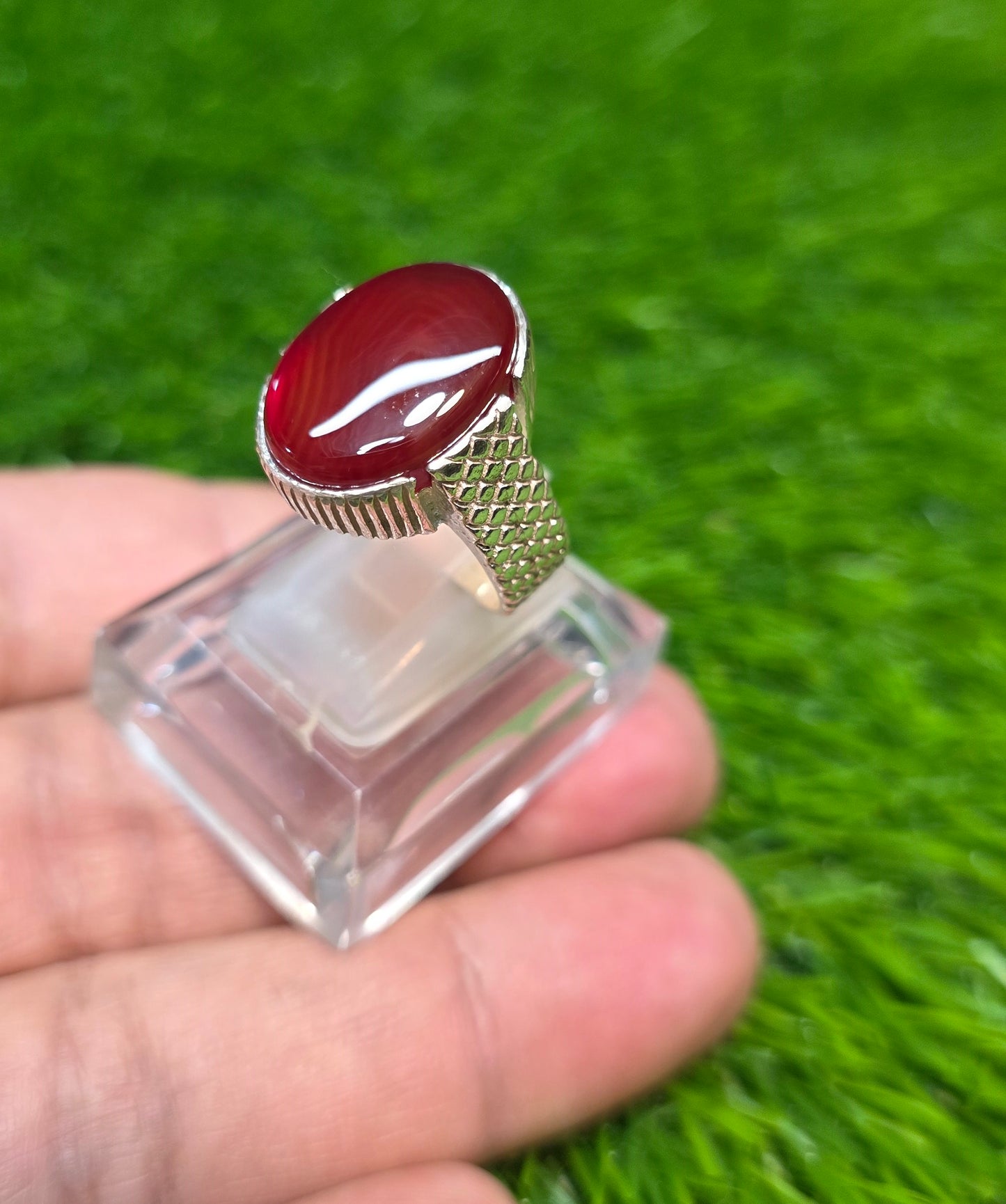 Premium Quality Yamni Aqeeq Ring