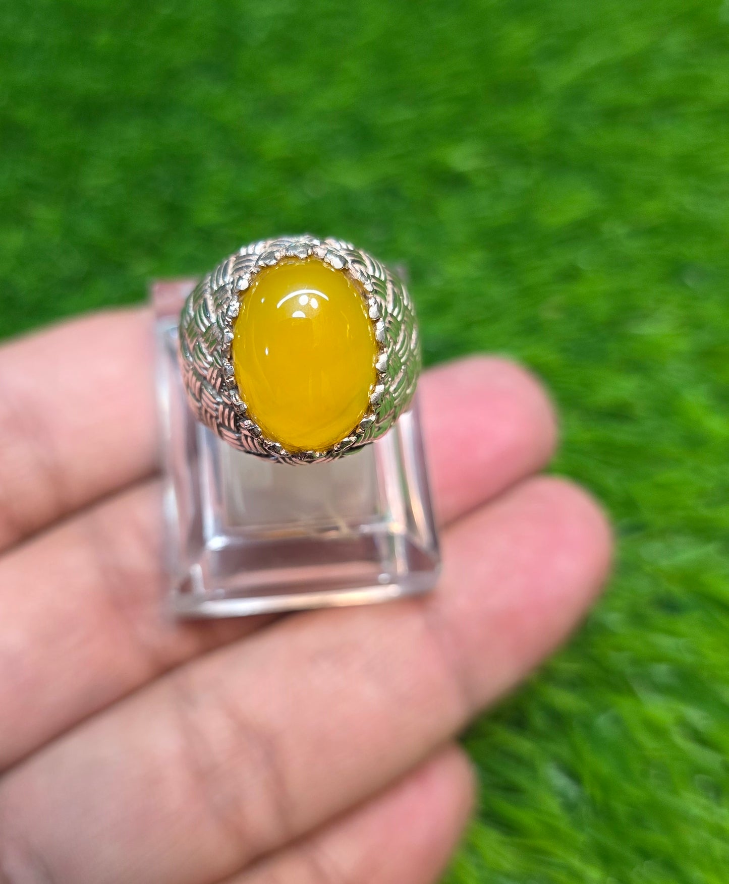 Premium Quality Zarad Aqeeq Ring