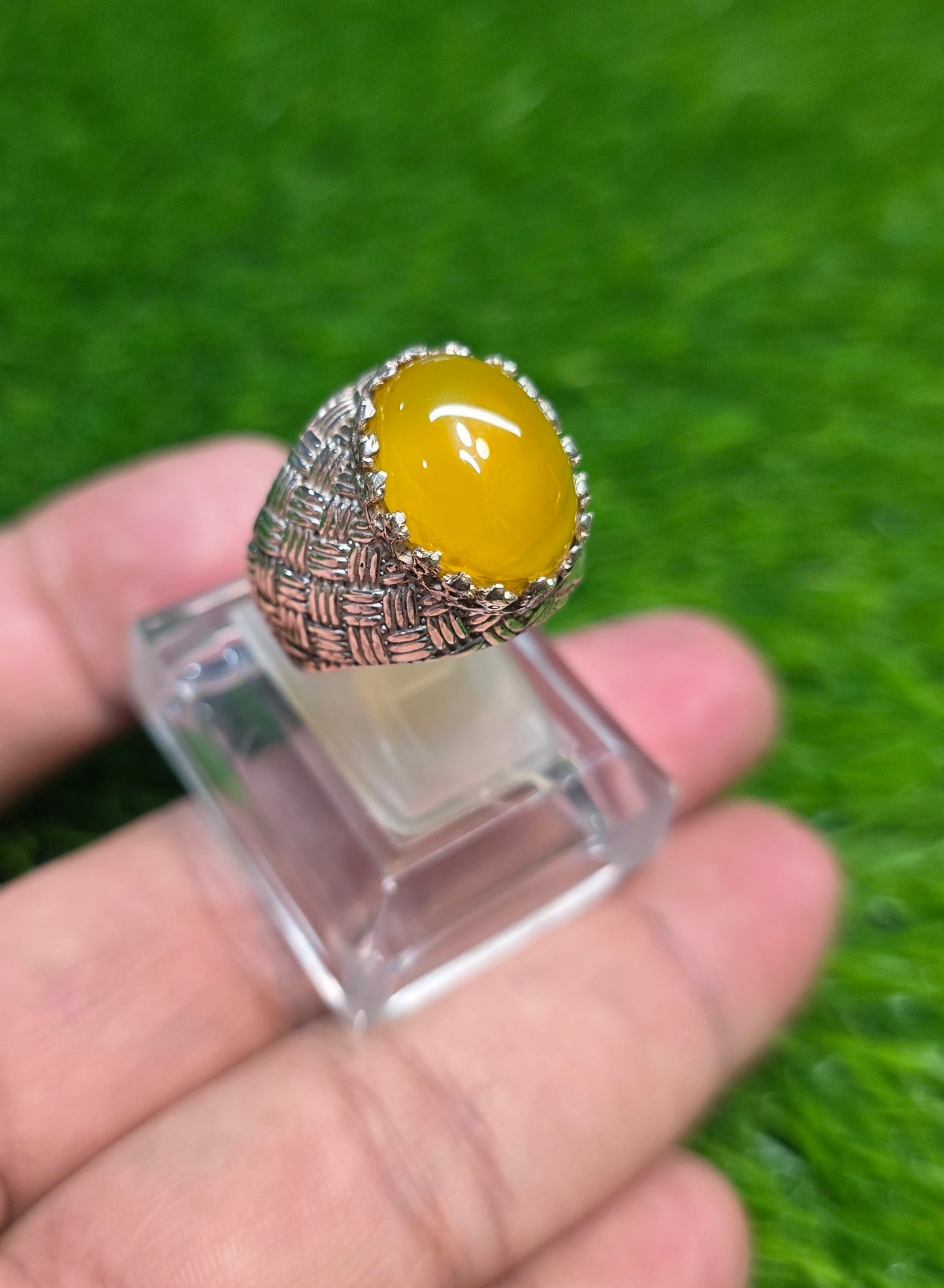 Premium Quality Zarad Aqeeq Ring