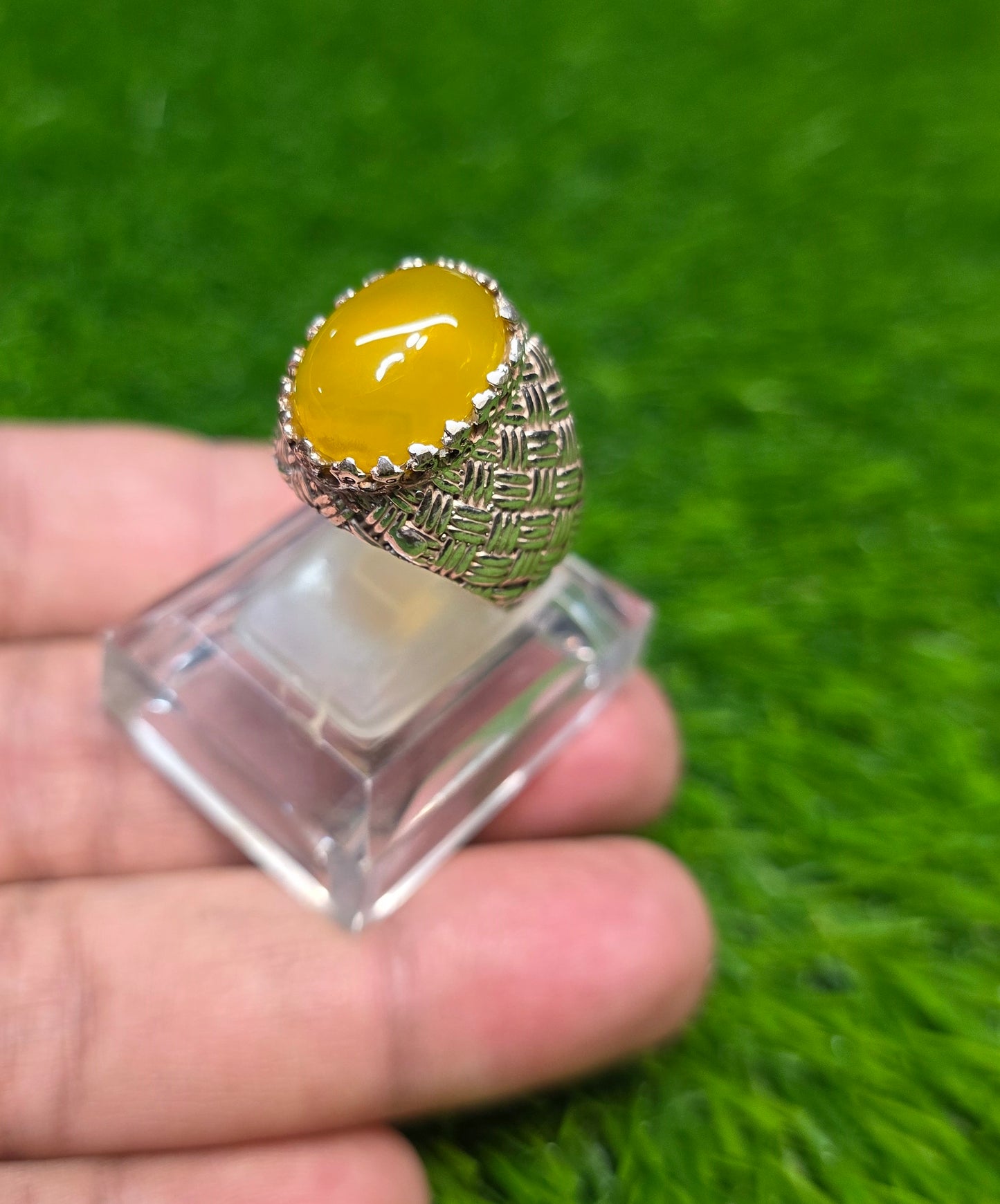 Premium Quality Zarad Aqeeq Ring