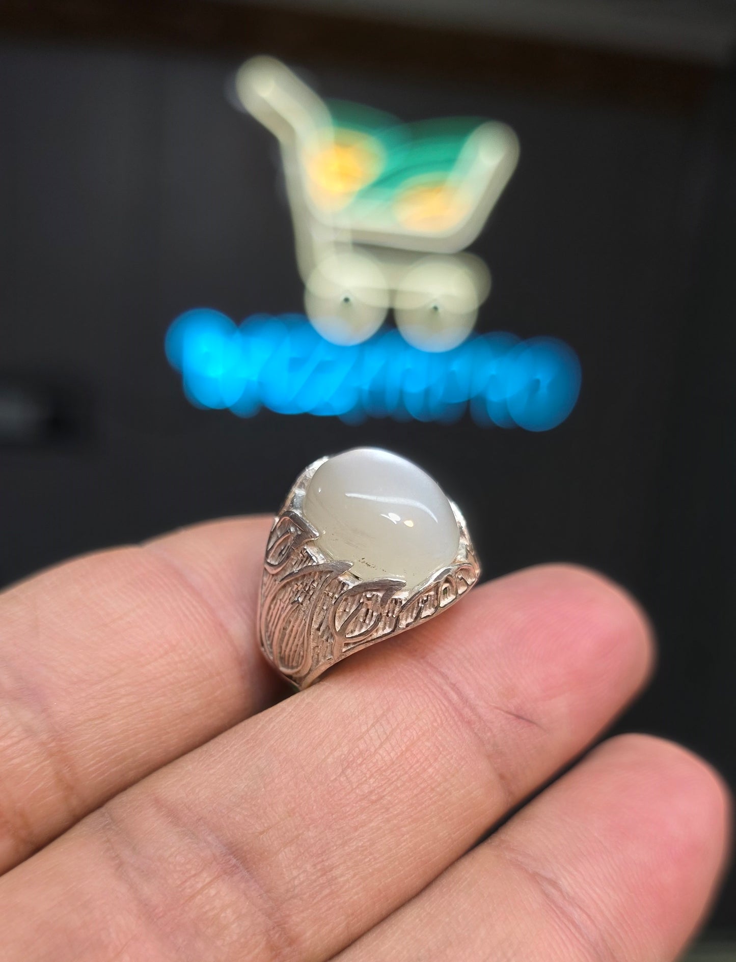 Premium Quality Moon Stone Ring