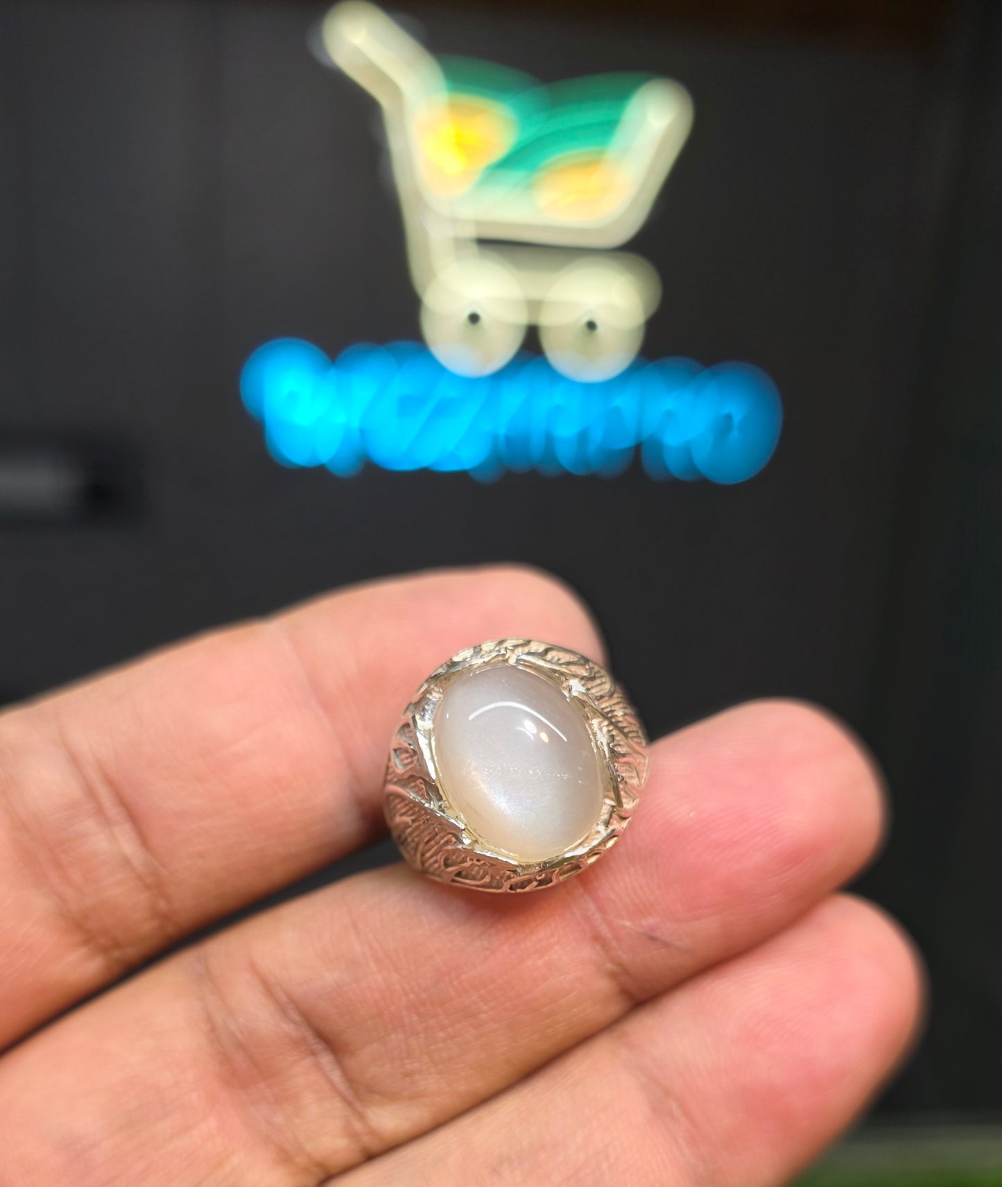 Premium Quality Moon Stone Ring