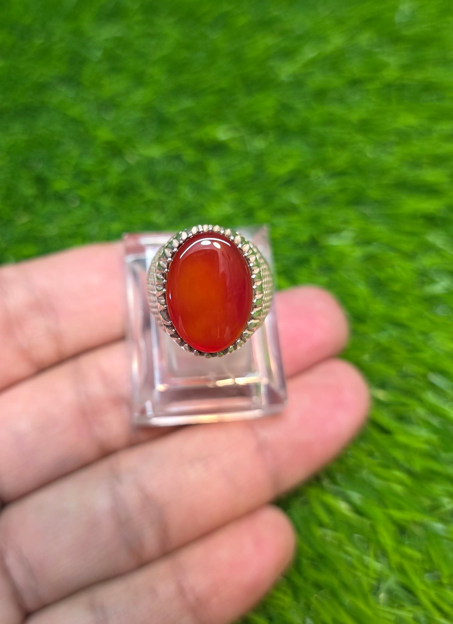 Premium Quality Yamni Aqeeq Ring