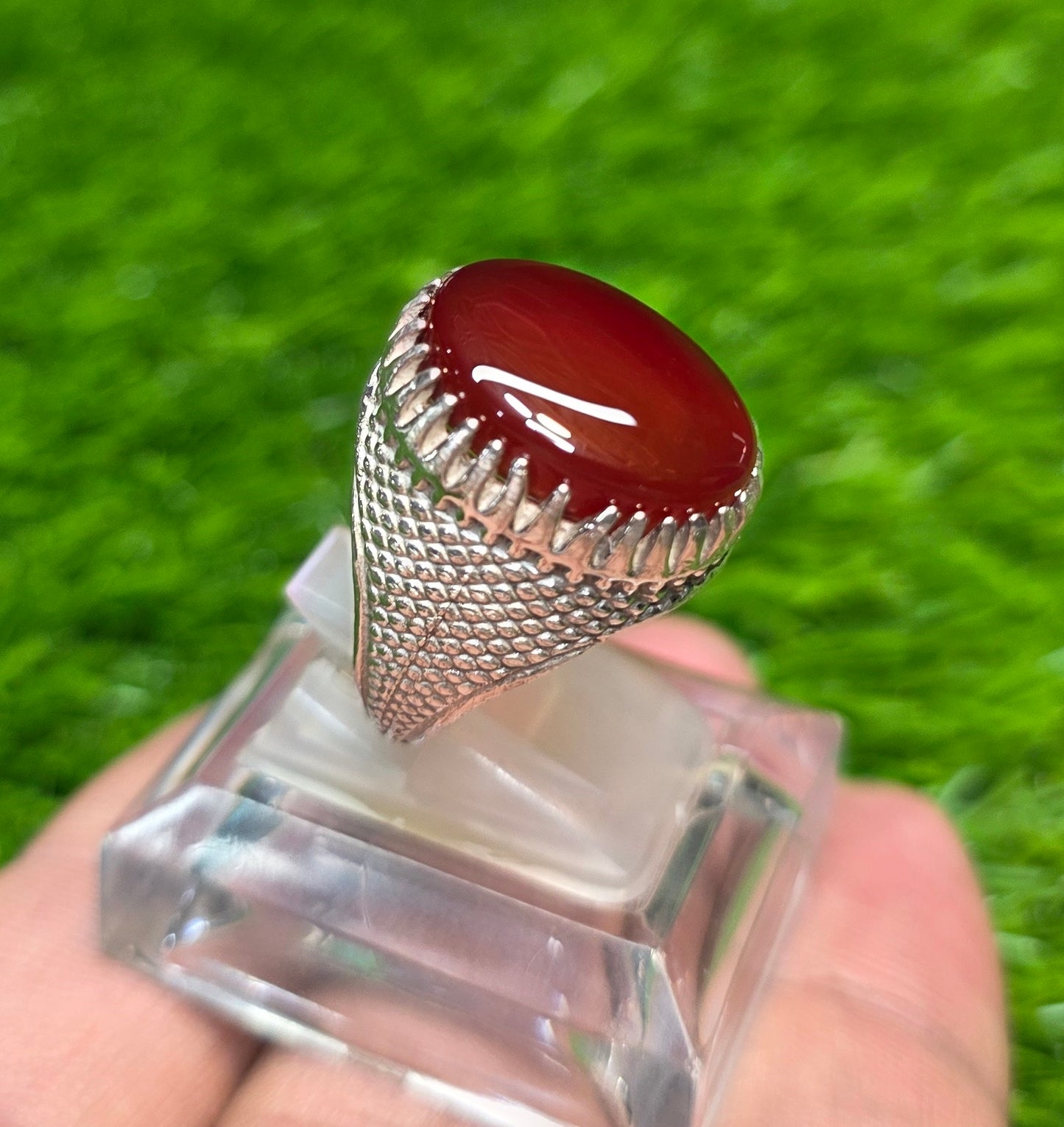 Premium Quality Yamni Aqeeq Ring