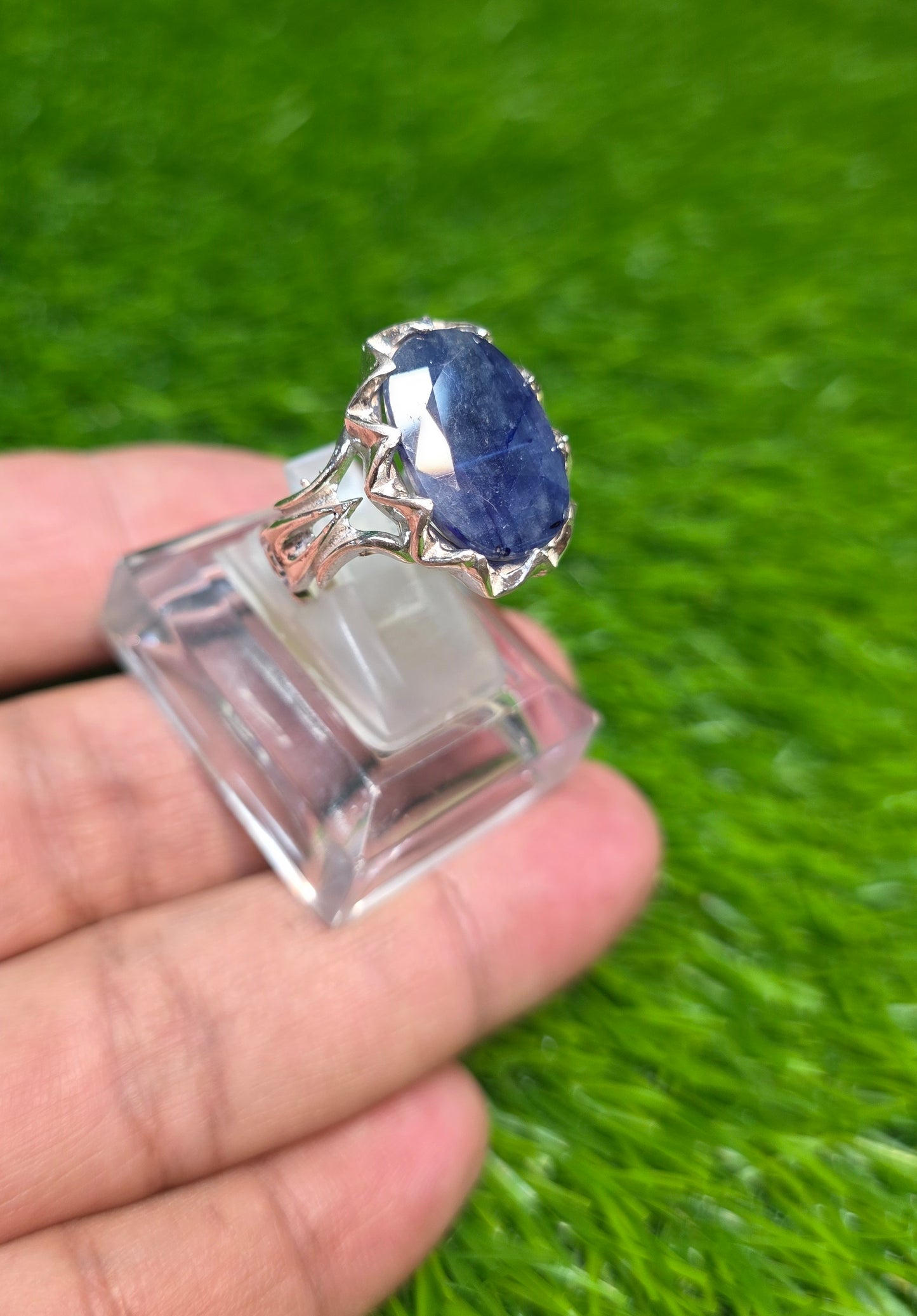 Premium Quality Neelam Ring