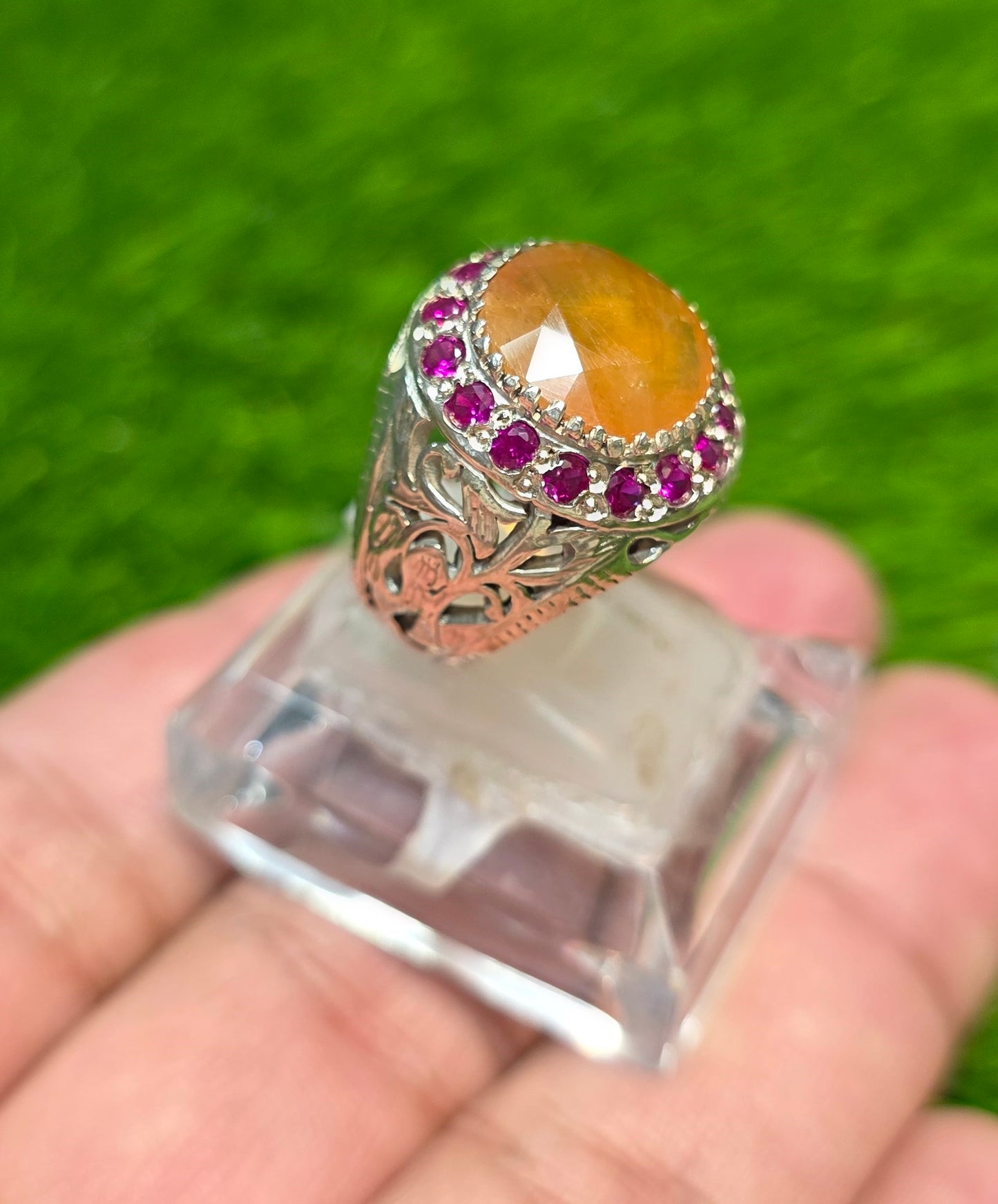 Premium Quality Pukhraj Ring