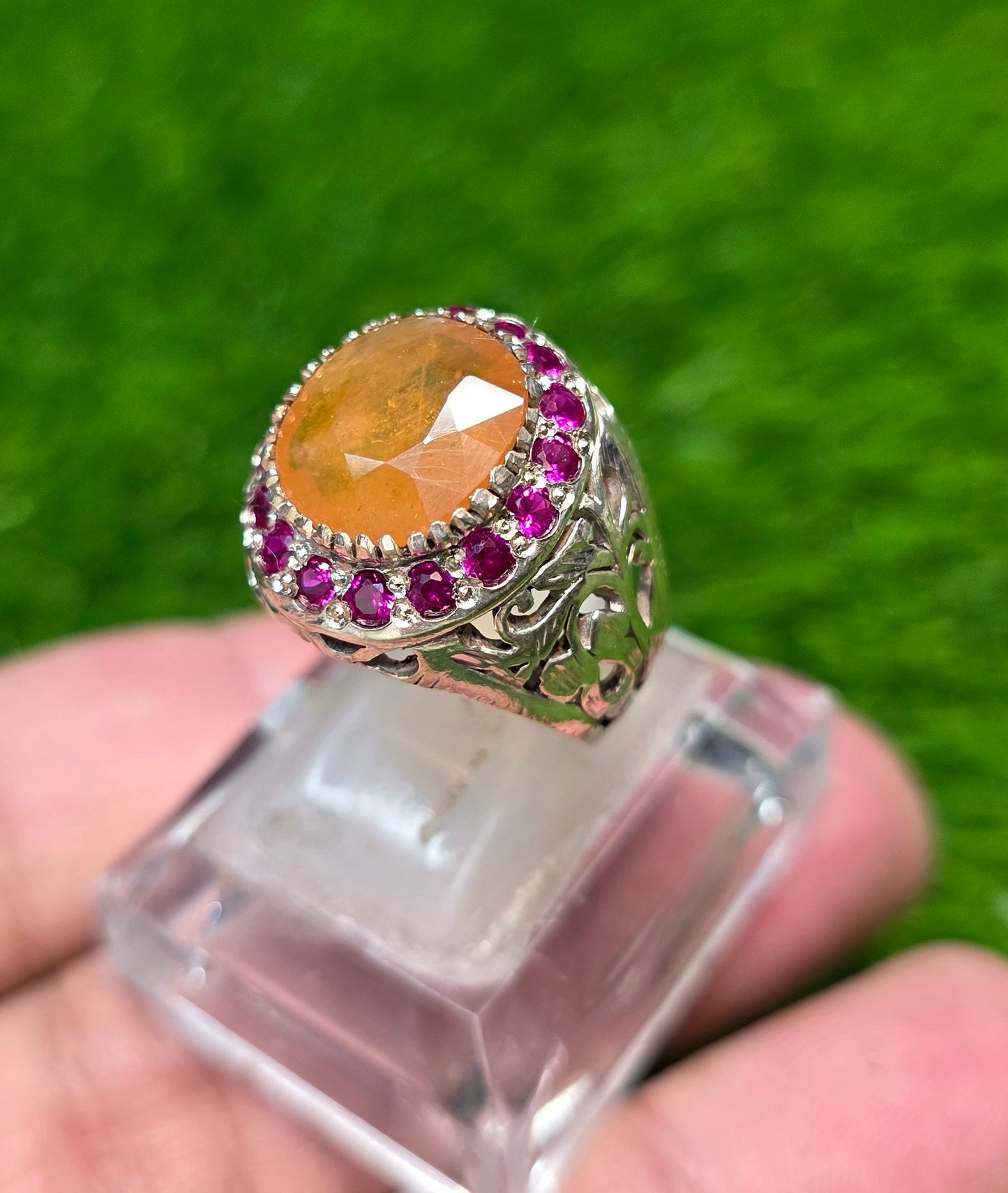 Premium Quality Pukhraj Ring